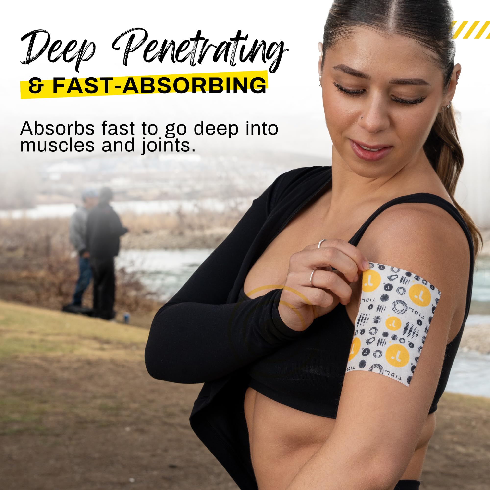 TIDL Recovery Patches, 20 Count, Maximum Strength for Targeted Back Pain, Joint & Muscle Pain Relief, Immediate Numbing & Soothing, Non-Stick Adhesive for Easy Application & Removal TIDL buy supplements canada