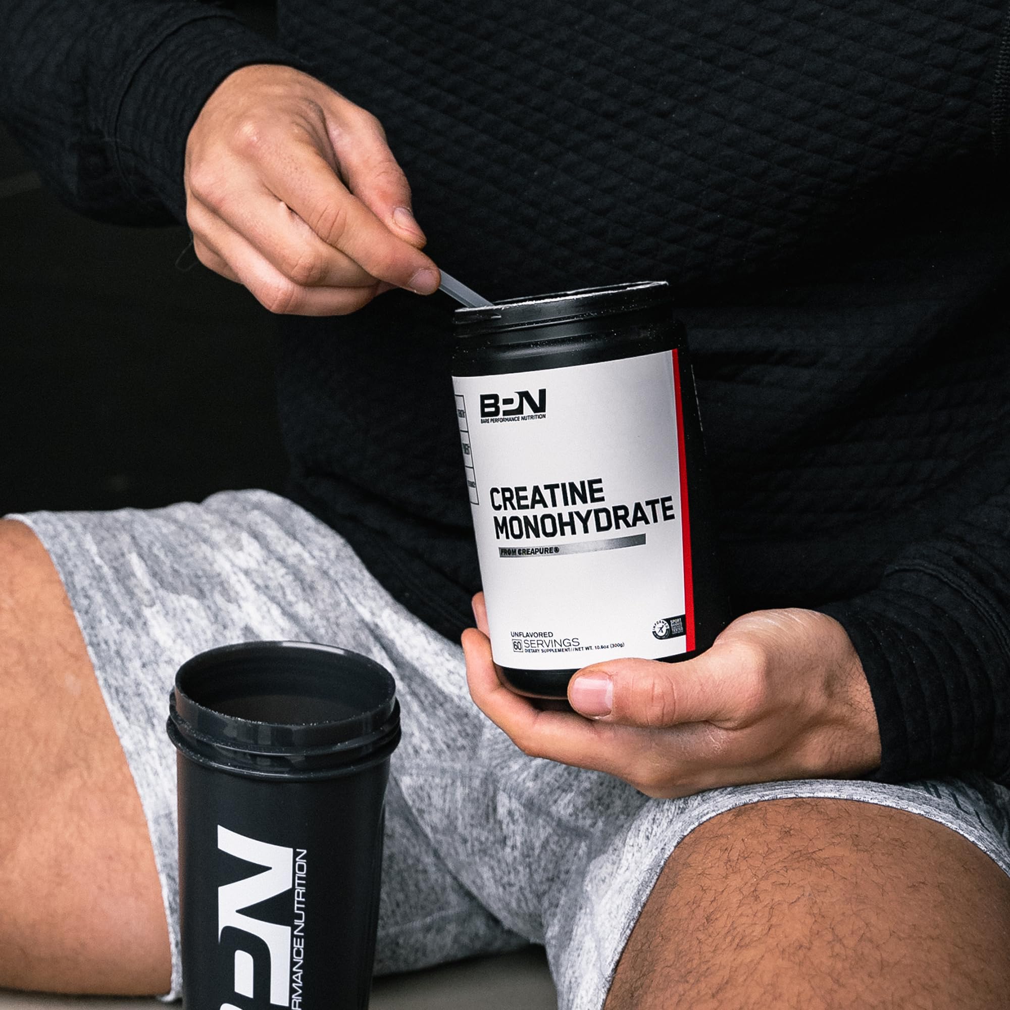 BARE PERFORMANCE NUTRITION, BPN Pure Creatine Monohydrate Powder by Creapure, 5g of Creatine per Serving, Supports Muscle Growth BARE PERFORMANCE NUTRITION buy supplements canada