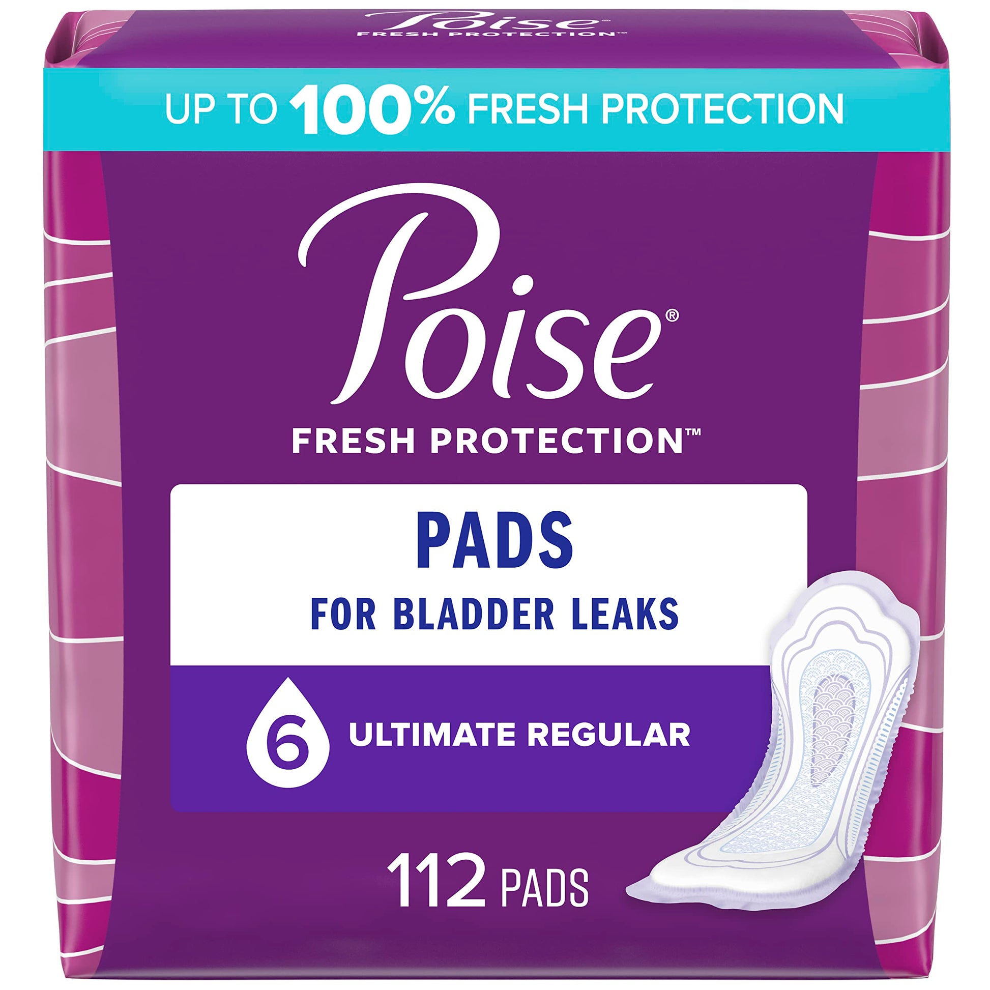 Poise Incontinence Pads & Postpartum Incontinence Pads, 6 Drop Ultimate Poise buy supplements canada