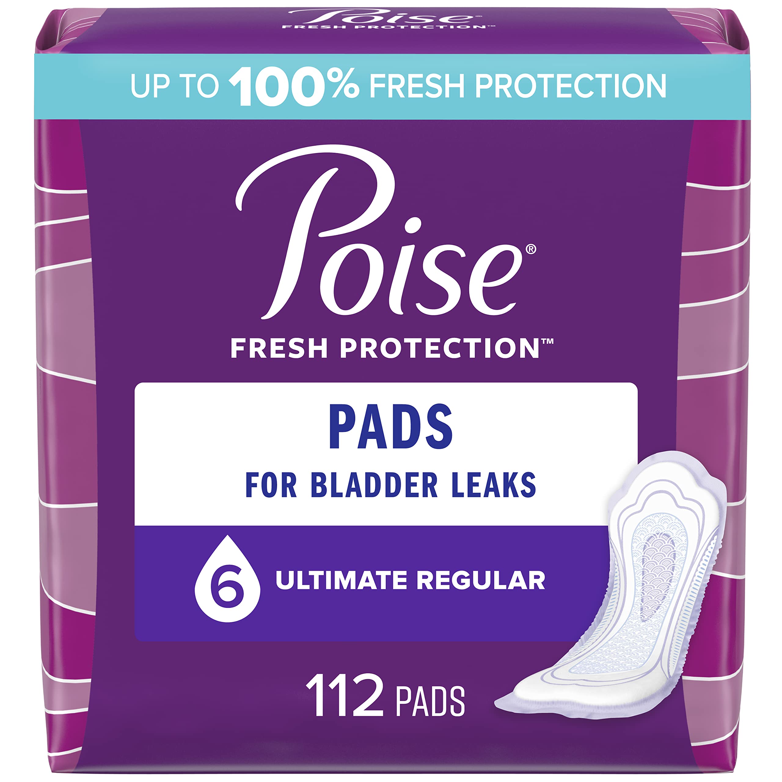 Poise Incontinence Pads & Postpartum Incontinence Pads, 6 Drop Ultimate Poise buy supplements canada