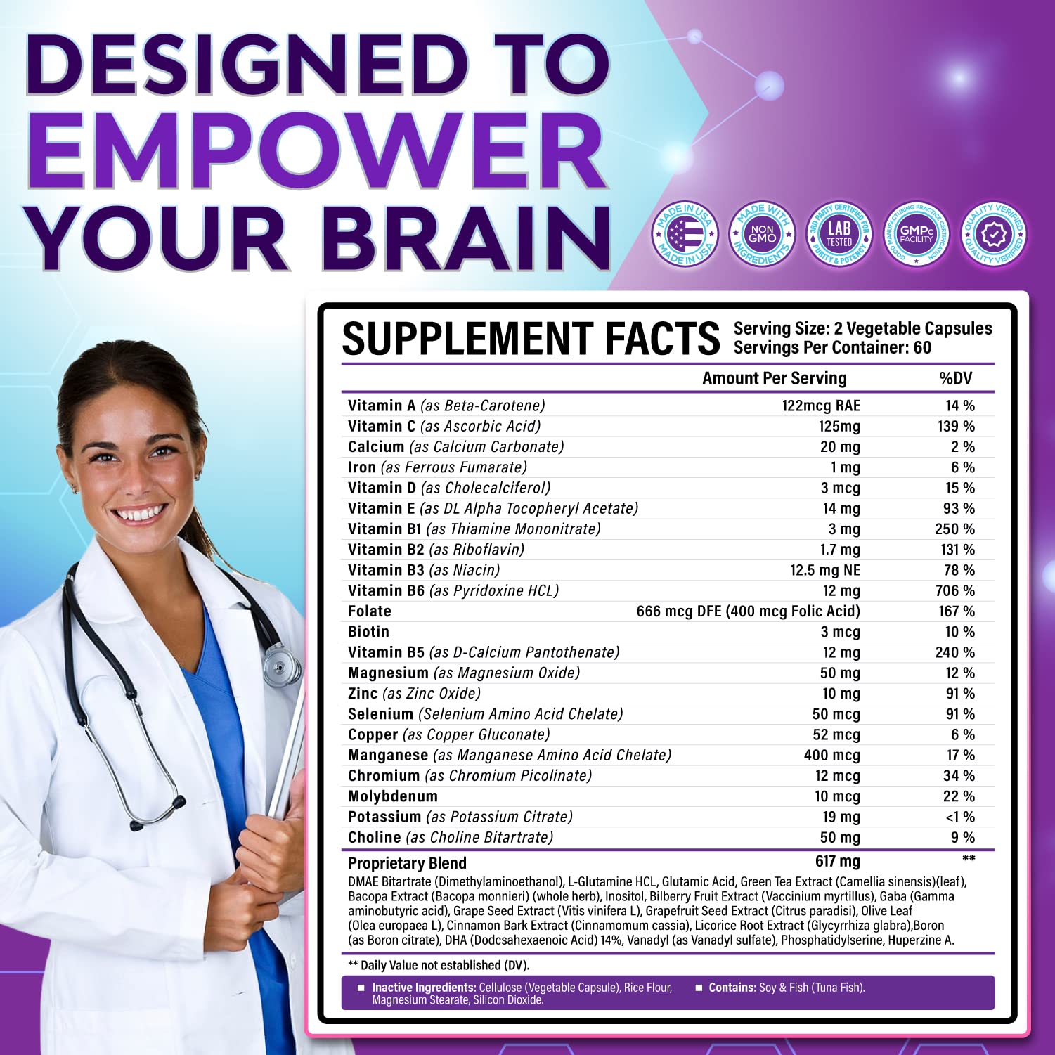 40-in-1 Brain Booster Supplements for Memory, Focus, Clarity, Energy, Performance Rainbow Nutrients, LLC buy supplements canada