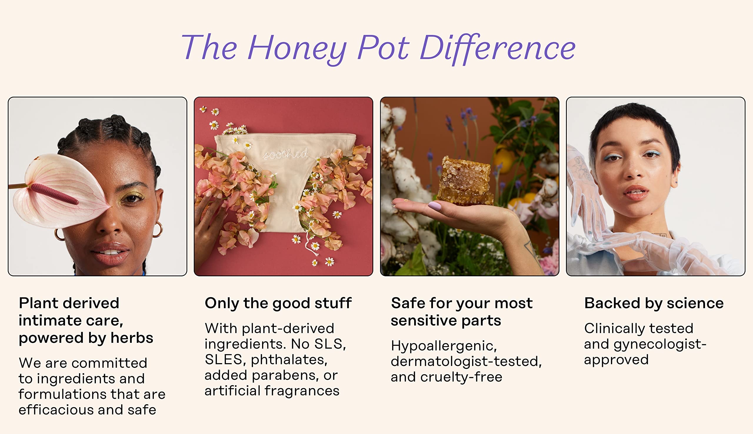The Honey Pot Company - Anti-Itch Soothing Colloidal Oatmeal Wash - Plant Derived Feminine Care The Honey Pot Company buy supplements canada
