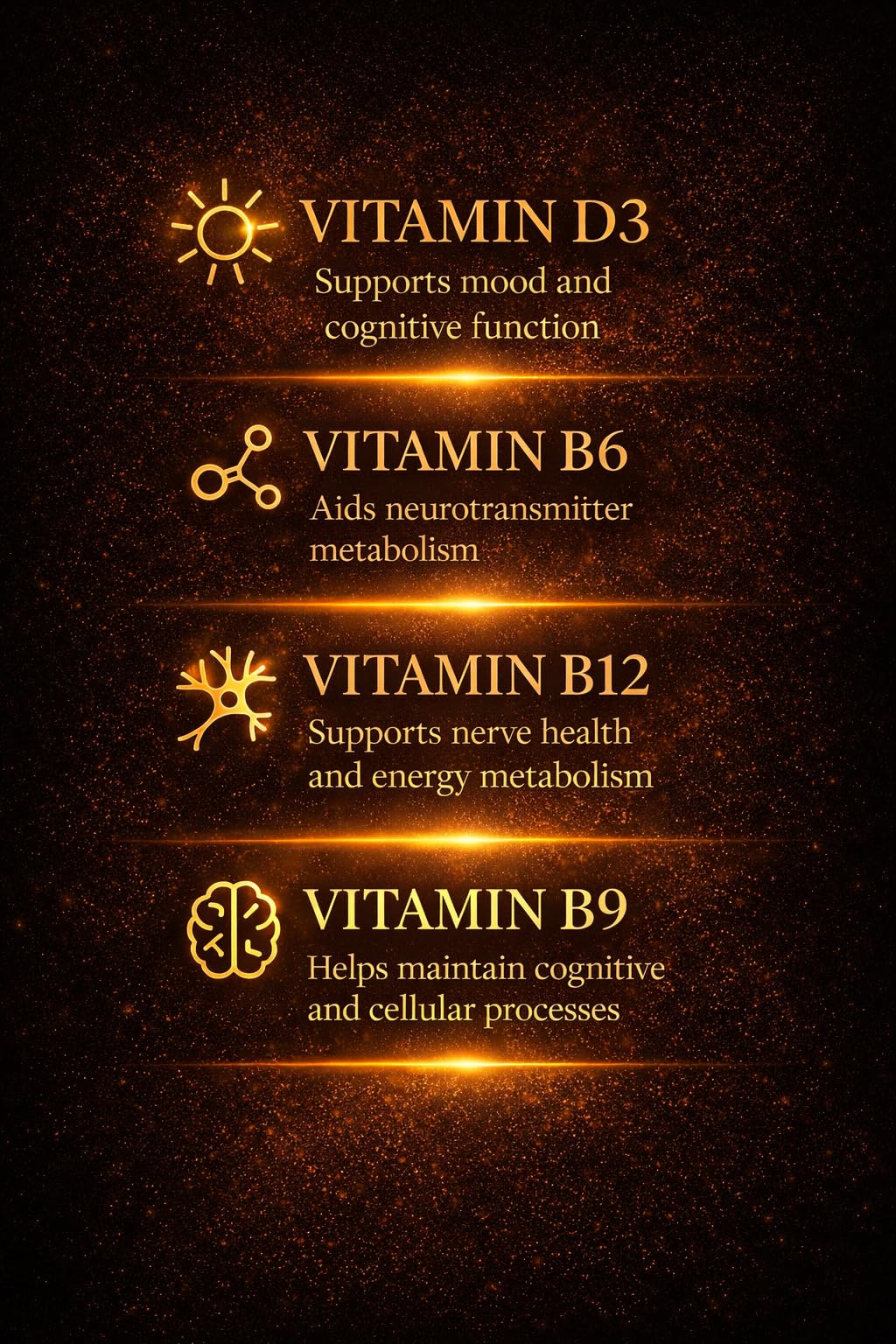 AURUM BOTANICA Best Brain Supplement for Memory and Focus - L-Theanine, Lion's Main, Vitamin B6, B12, D3, Folate, L-Tyrosine, Bacopa Monnieri, Alpha GPC, Theacrine, 30mg of Natural Caffeine (60 Count) AURUM BOTANICA buy supplements canada