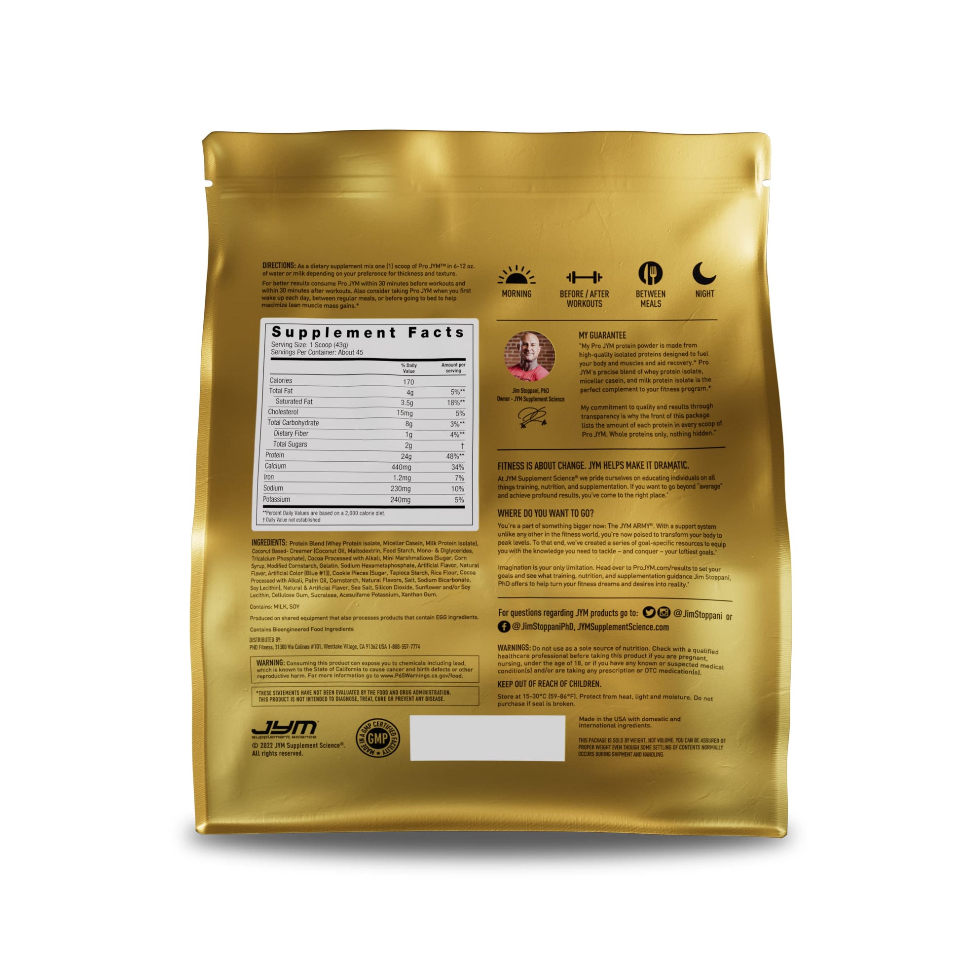 Pro JYM Protein Powder - Egg White, Milk, Whey Protein Isolates & Micellar Casein JYM Supplement Science buy supplements canada