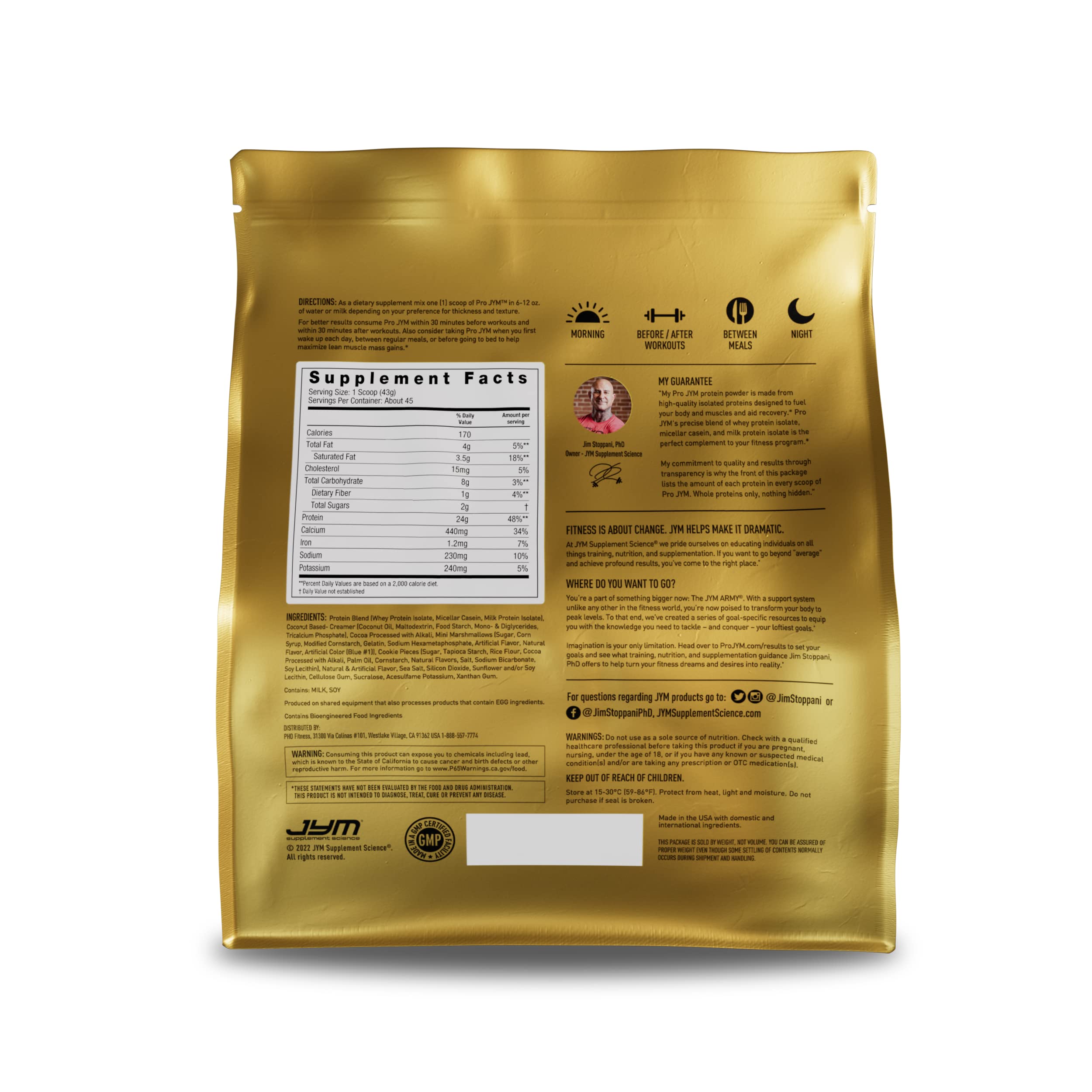 Pro JYM Protein Powder - Egg White, Milk, Whey Protein Isolates & Micellar Casein JYM Supplement Science buy supplements canada