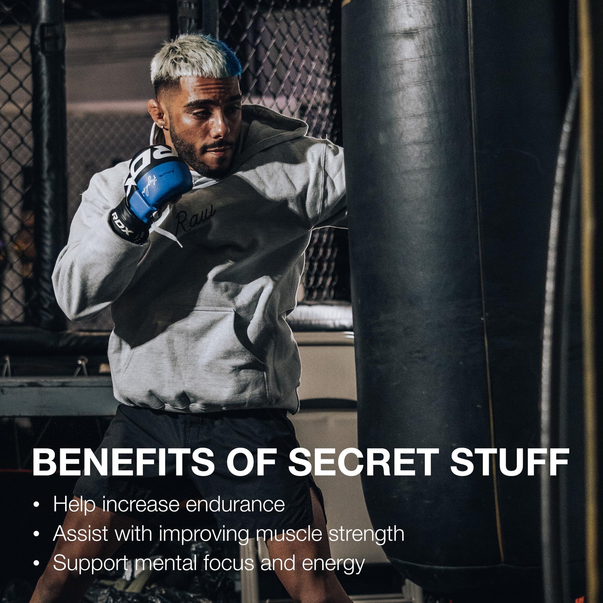 RAW Christopher's Secret Stuff Pre Workout Powder, Thavage (Tastes Like Winning) - Chris Bumstead CBUM Preworkout Supplement for Men & Women - Working Out, Hydration & Energy - 40 Servings RAW buy supplements canada
