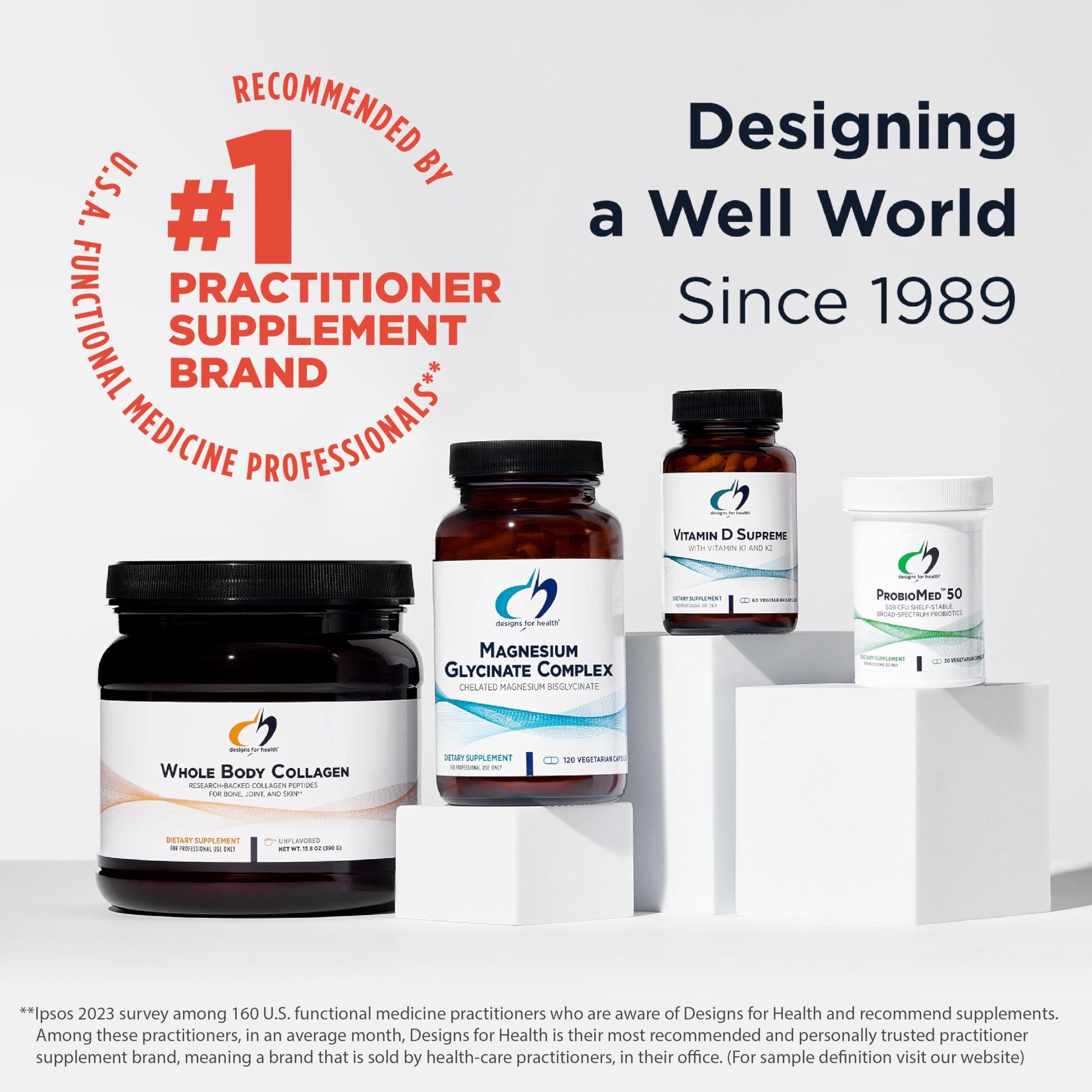 Designs for Health Magnesium Glycinate Complex - Chelated Magnesium Bisglycinate + High Absorption Magnesium for Calming & Sleep, Heart Health, Immune Support & Bone Strength - Vegan (120 Capsules) Designs for Health buy supplements canada