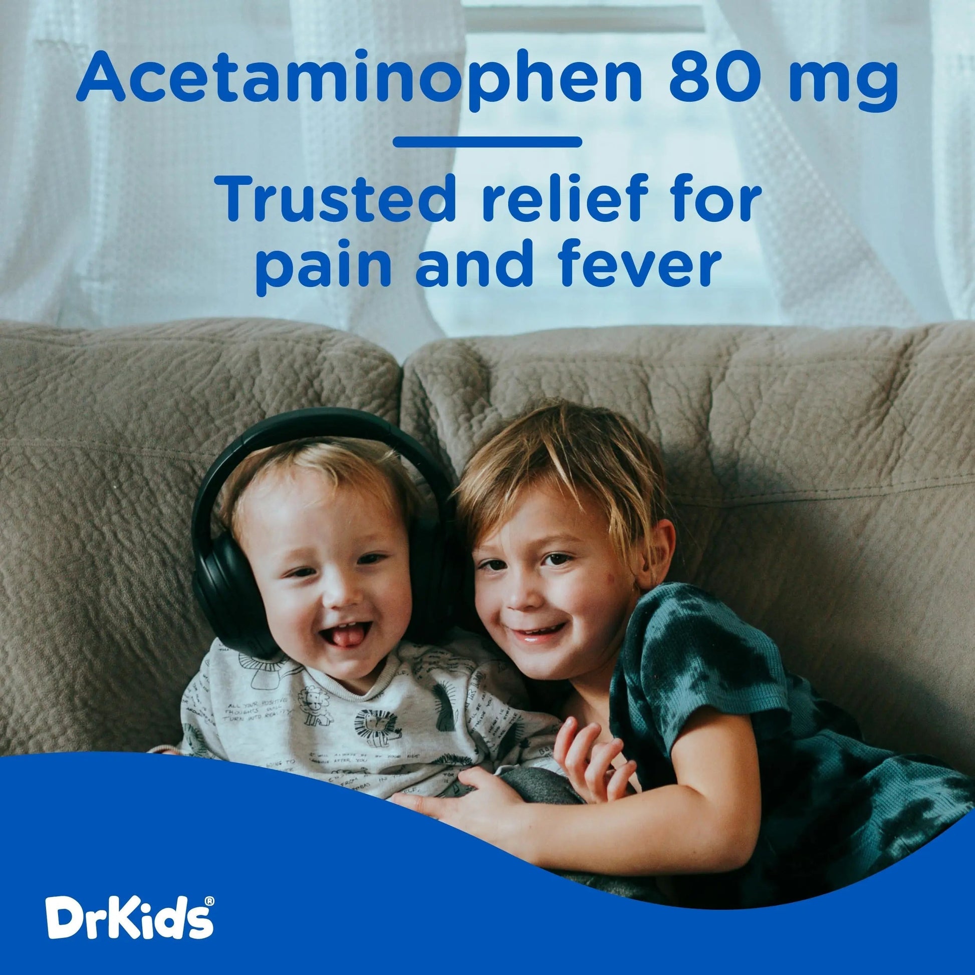 Dr. Kids Children’s Pain and Fever Chewable Gels – Pain Relief and Fever Reducer for Kids Ages 2–11, 80 mg Chewable Acetaminophen for Headache, Sore Throat, Cold & Flu, Pineapple Flavor, 26 Count Dr. Kids buy supplements canada