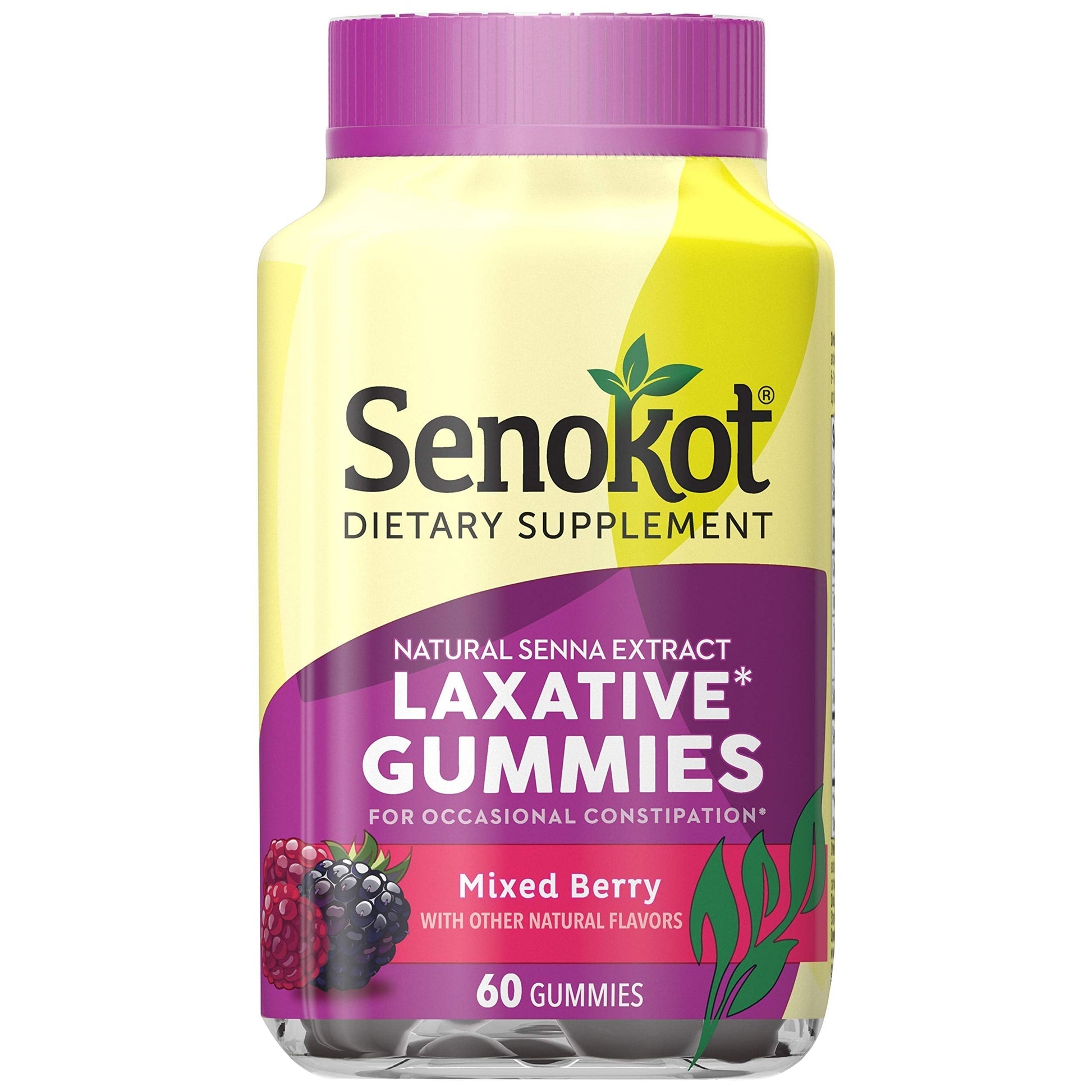 Senokot Dietary Supplement Laxative Gummies, Natural Senna Extract, Gentle, Overnight Relief Senokot buy supplements canada