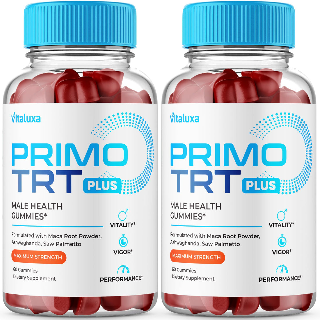 (2 Pack) Primo TRT Gummies, Primo TRT Advanced Performance Blend Supplement, PrimoTRT Try Prime Gomitas Maximum Strength for Males Support for Overall Health Wellness All Natural Ingredients (120 Ct) Vitaluxa buy supplements canada
