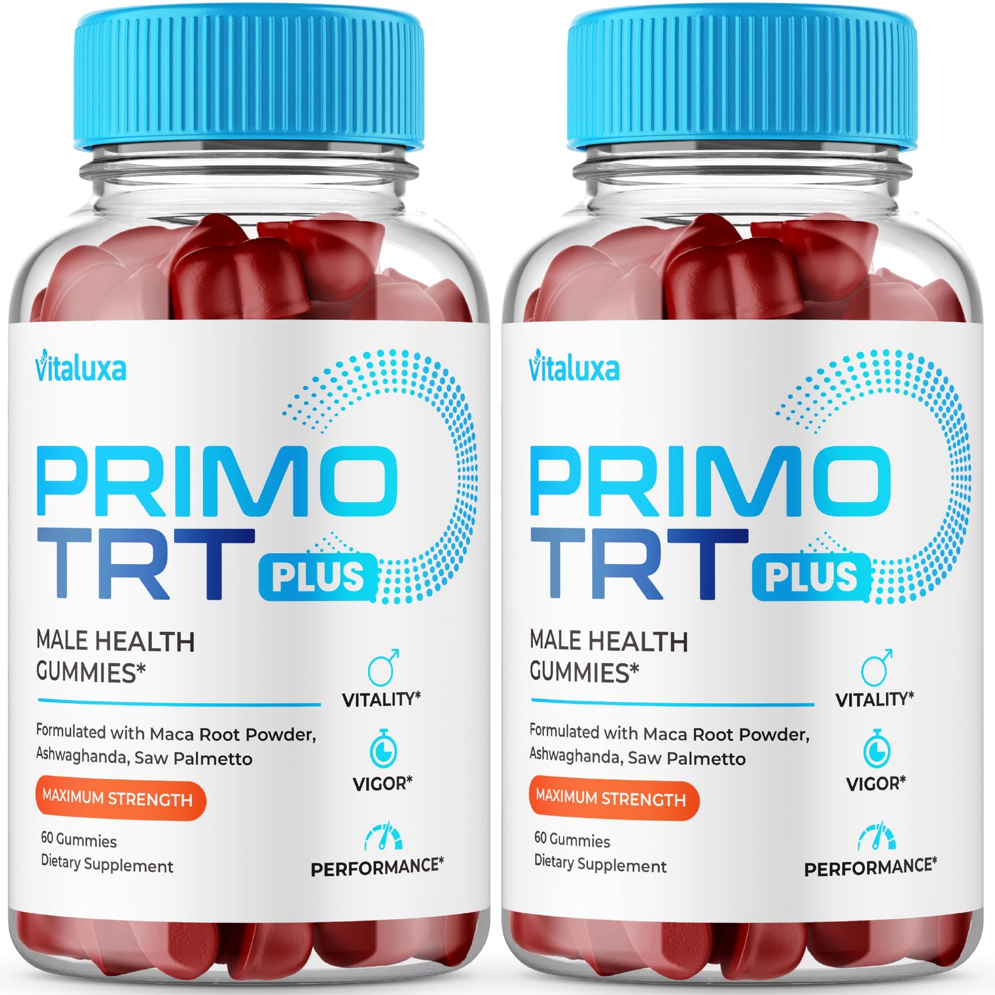 (2 Pack) Primo TRT Gummies, Primo TRT Advanced Performance Blend Supplement, PrimoTRT Try Prime Gomitas Maximum Strength for Males Support for Overall Health Wellness All Natural Ingredients (120 Ct) Vitaluxa buy supplements canada
