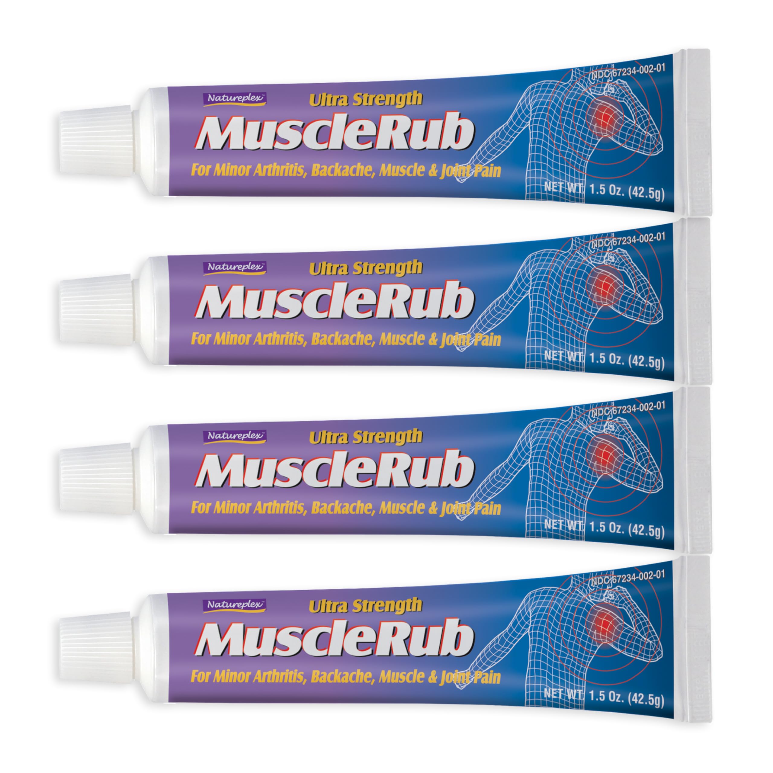 Ultra Strength Muscle Rub 4 Pack Natureplex buy supplements canada