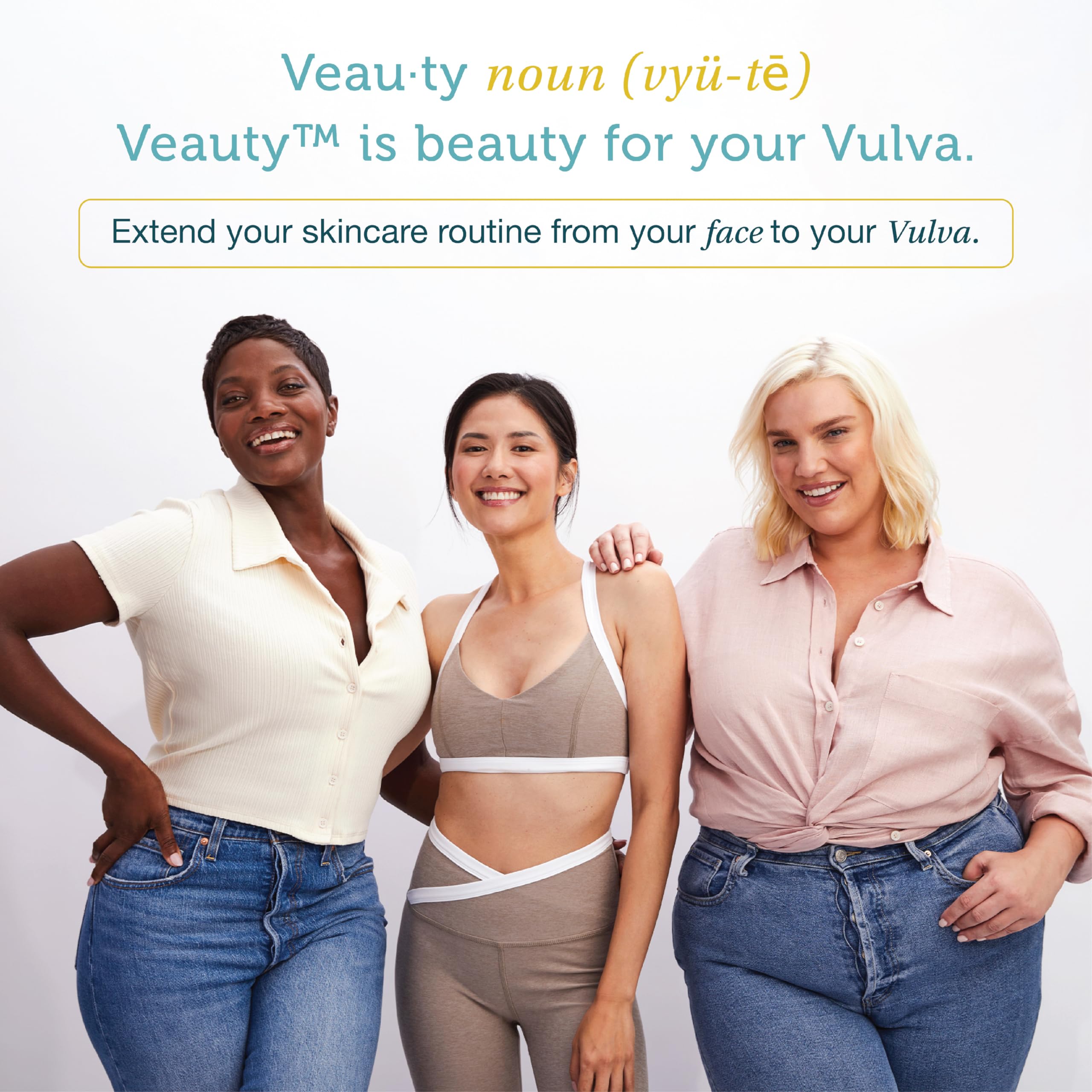 SAY LA V. Hydrating Veauty Cream, Intimate Vulva Moisturizing Skincare for Dryness with Prebiotics SAY LA V buy supplements canada