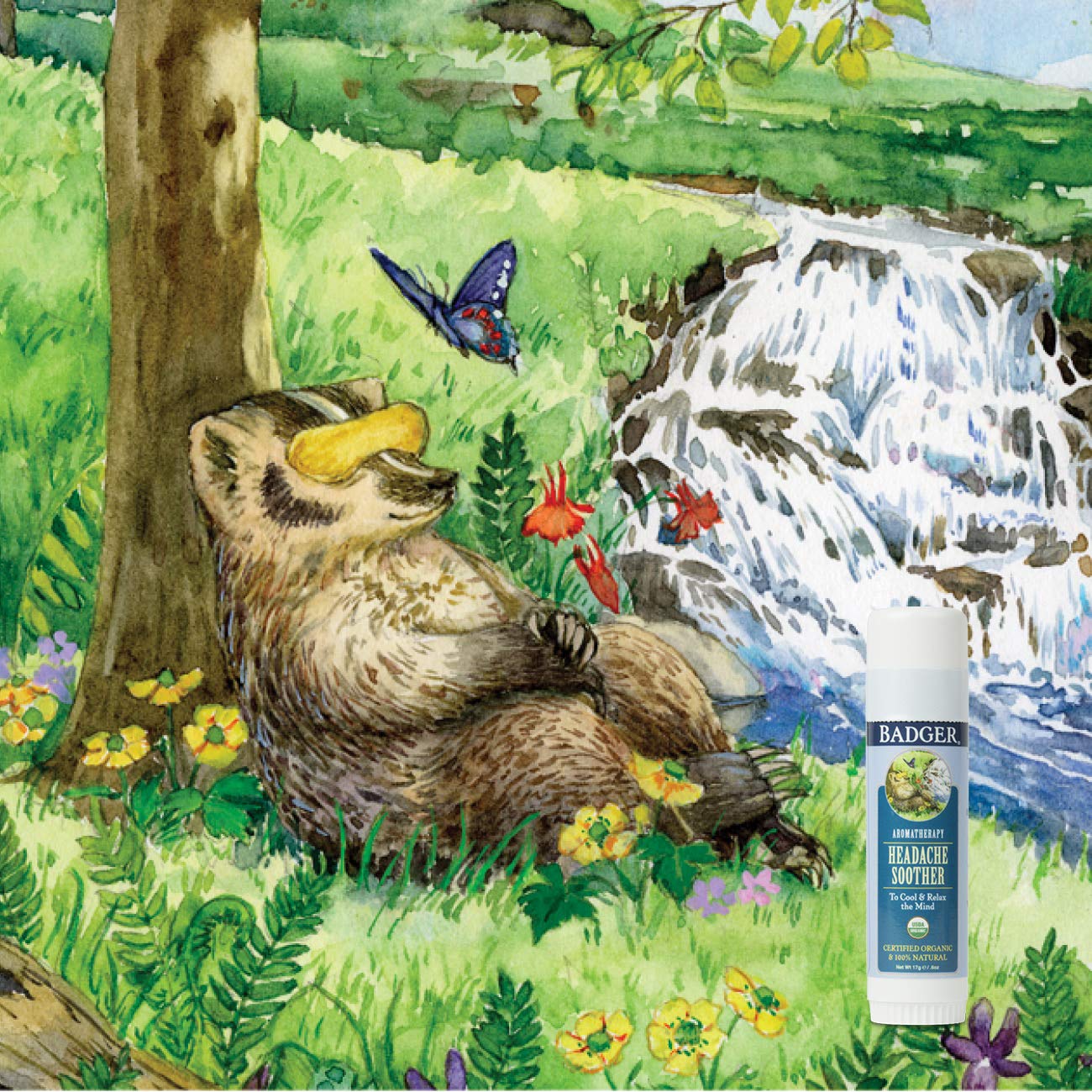 Badger Headache Soother - .6 oz Stick Badger buy supplements canada