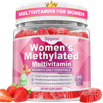 Sijigood 90 Count | Methylated Multivitamin Gummies for Women – Womens Multivitamin Gummies with B Complex, Minerals, CoQ10, Myo-Inositol for Energy, Hormone Balance & Immune Support Sugar Free Sijigood buy supplements canada