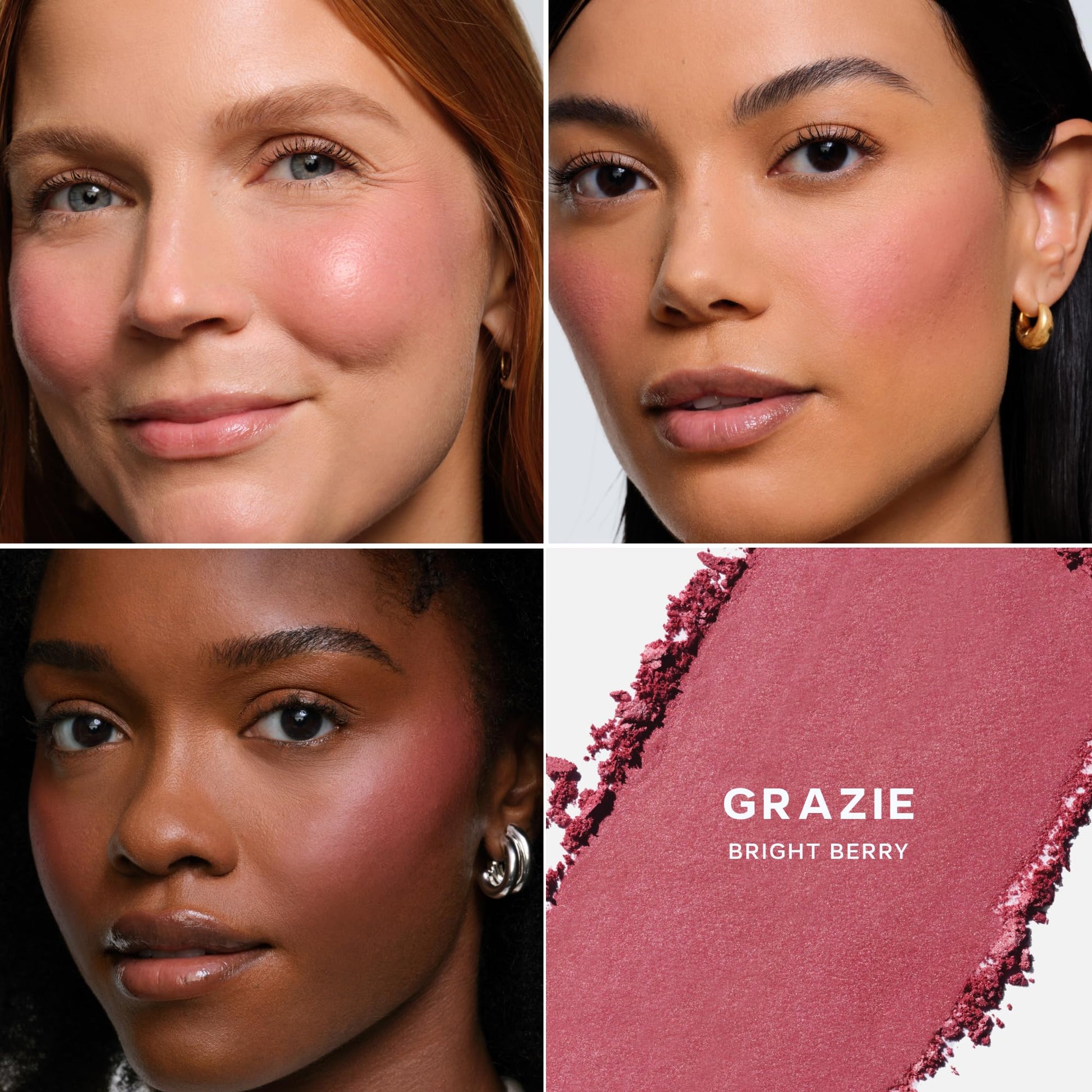 Saie Cheek Flush Duo - Dew Liquid Blush (.40 oz, Dreamy), SuperSuede Baked Powder Blush (.01 oz, Grazie) - Layerable, Skin-Nourishing Blushes for a Seamless Radiant Finish Saie buy supplements canada