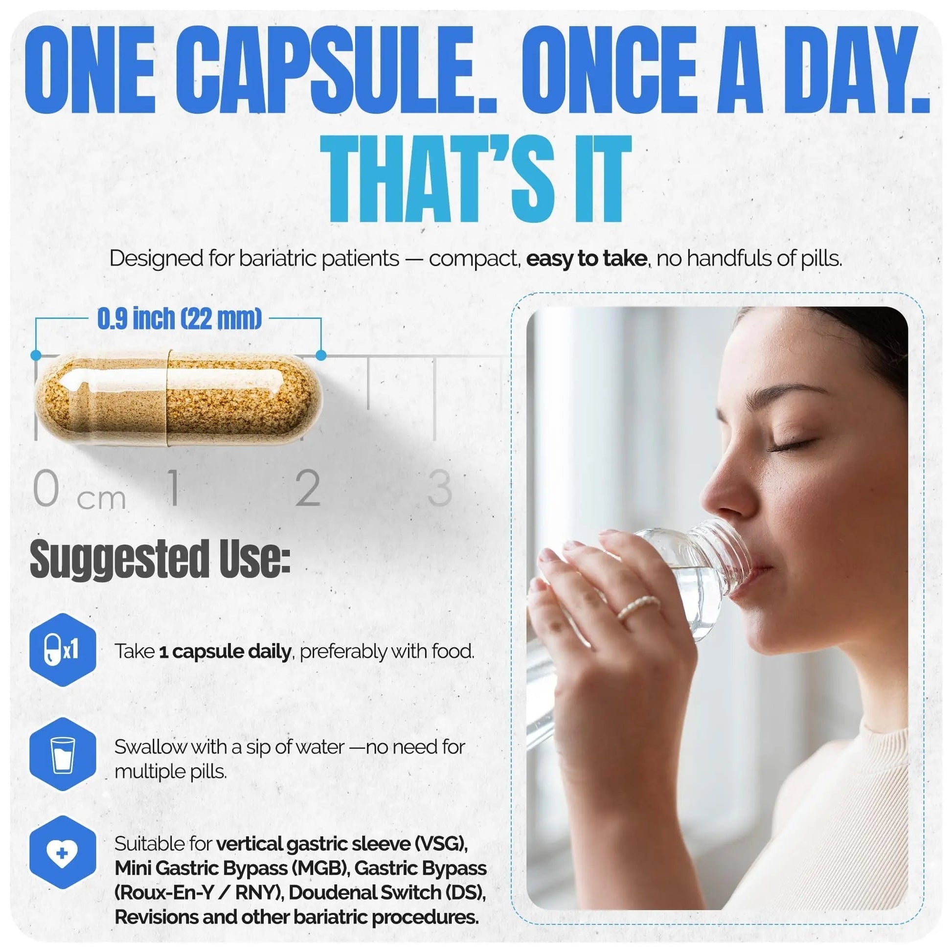Shiny Leaf Methylated Bariatric Multivitamin with Iron 45mg – Once Daily Capsule, Made in USA, ASMBS Compliant Bariatric Vitamins Shiny Leaf buy supplements canada