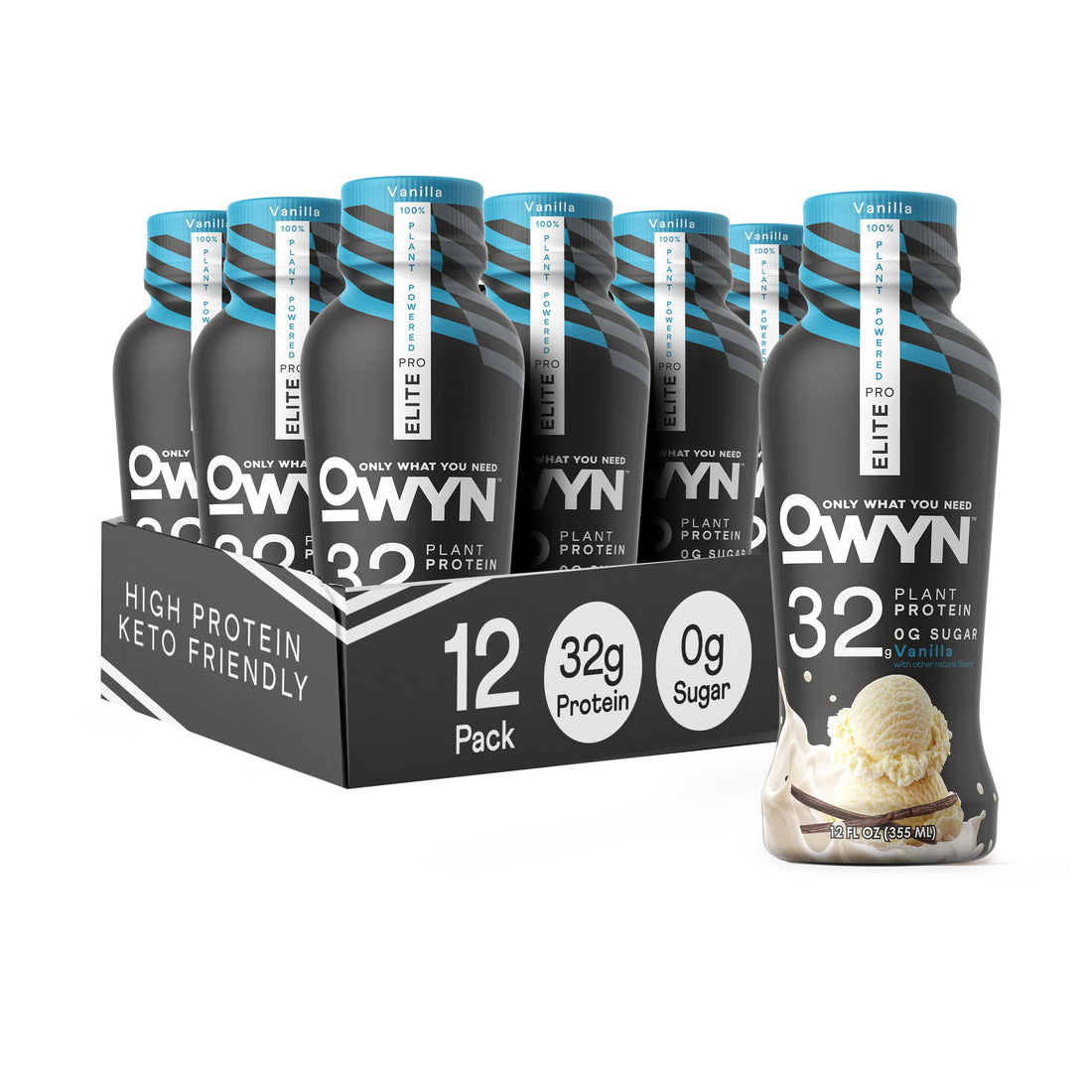 OWYN Only What You Need Pro Elite Vegan Plant Based High Protein Shake, Vanilla OWYN Only What You Need buy supplements canada
