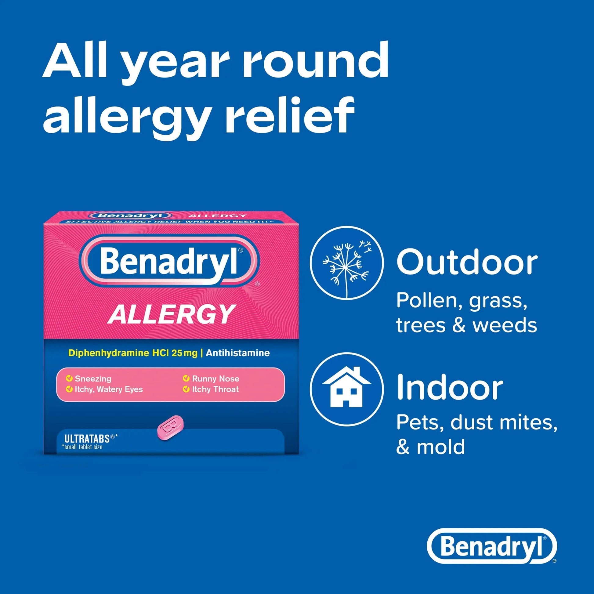 Benadryl Ultratabs Antihistamine Allergy Relief Tablets with 25 mg Diphenhydramine HCl, 100 ct and Tylenol Extra Strength Pain Reliever Rapid Release Gels with 500 mg Acetaminophen, 100 ct Tylenol buy supplements canada