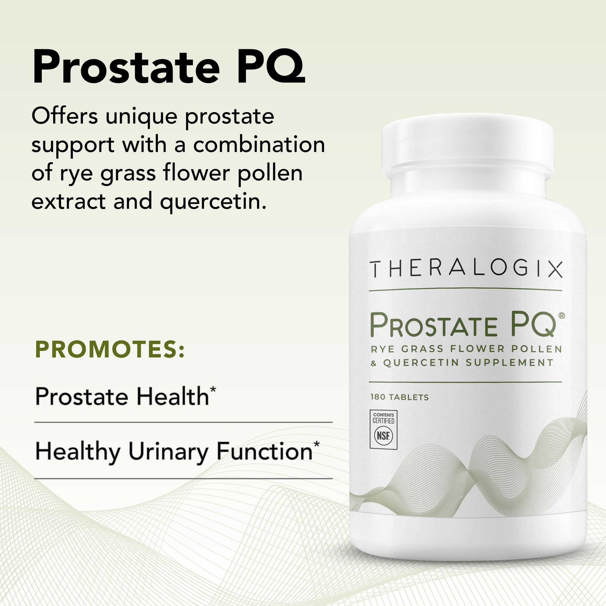 Theralogix Prostate PQ - Rye Grass Pollen Extract & Quercetin Supplement - 90-Day Theralogix buy supplements canada