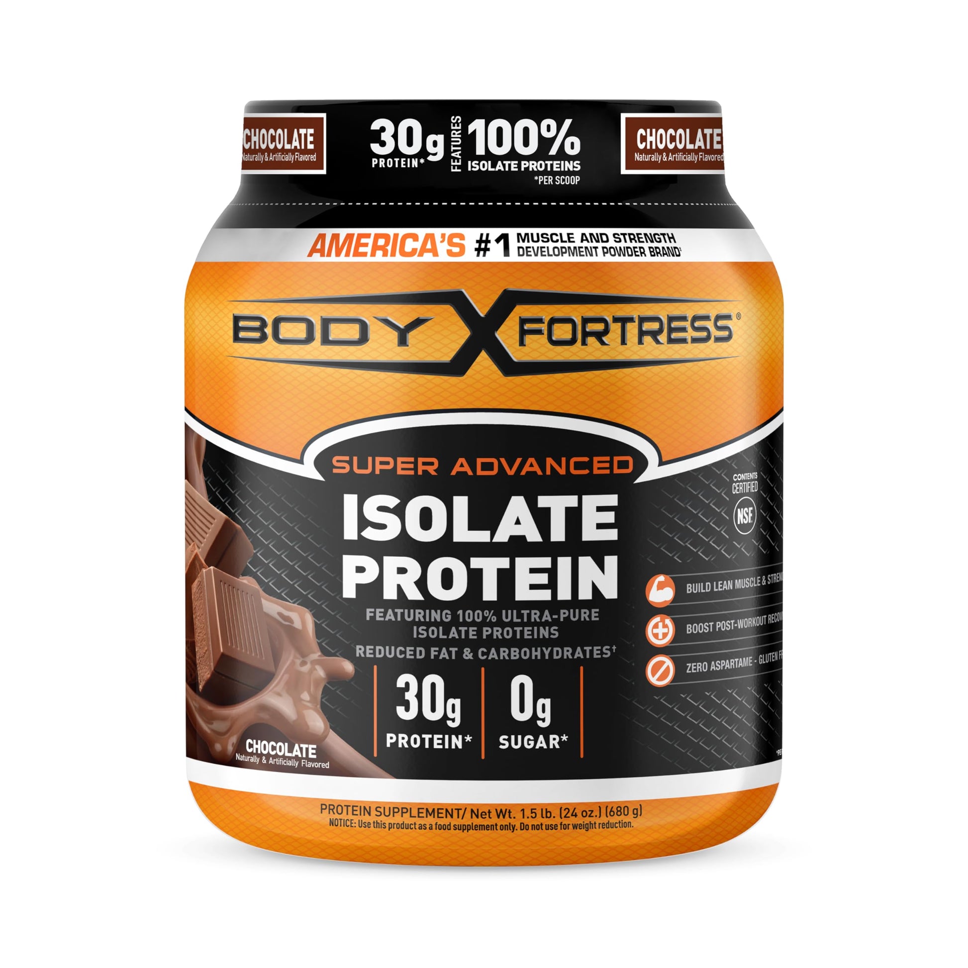 Body Fortress Super Advanced Isolate Protein, Chocolate Protein Powder Supplement Body Fortress buy supplements canada
