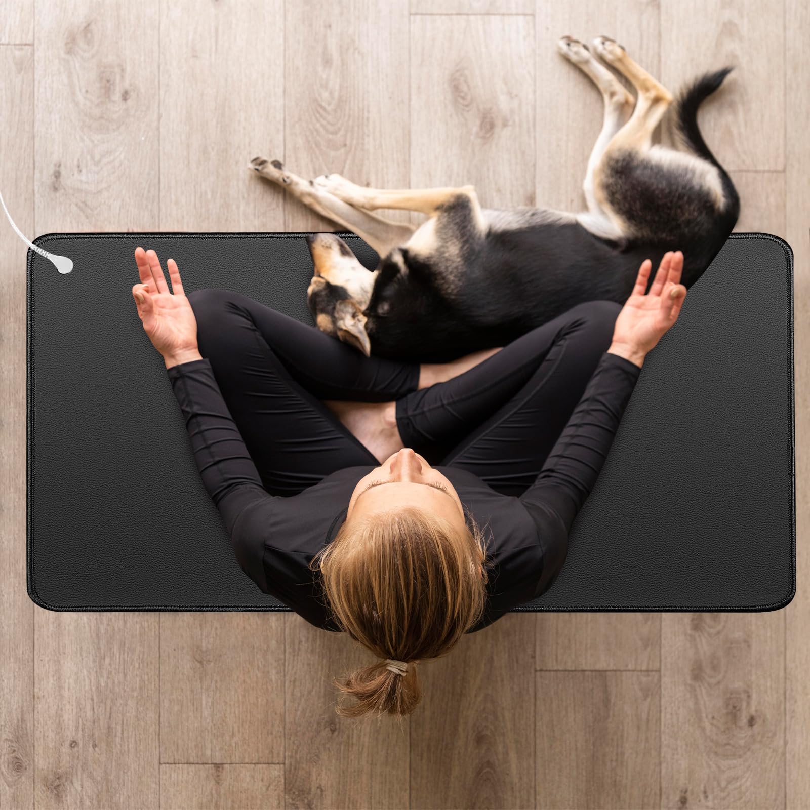 Seader Universal Grounding Mat with 15ft Grounding Cord, Conductive Grounding Mat Earth Pad seader buy supplements canada