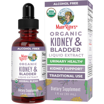 MaryRuth Organics Herbal Supplement Drops | Support Renal & Urinary Systems | Juniper Berry | Cleavers | Dandelion | Hawthorn | Horsetail & Chanca Piedra | Vegan | Non-GMO | 1 Fl Oz MARYRUTH'S buy supplements canada