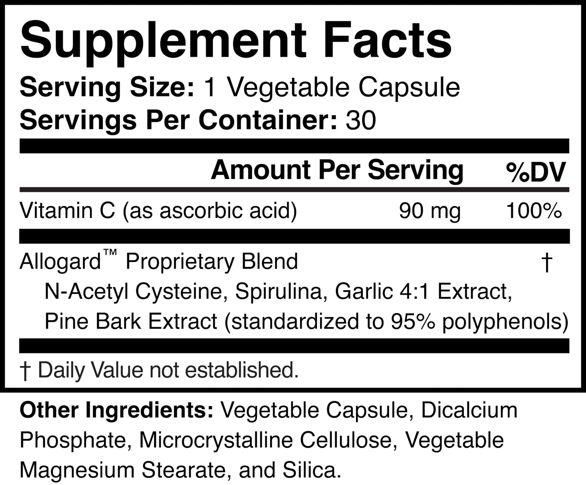 Allogard - Natural Detox Supplement - Non-GMO, Vegan, Gluten-Free Allogard buy supplements canada