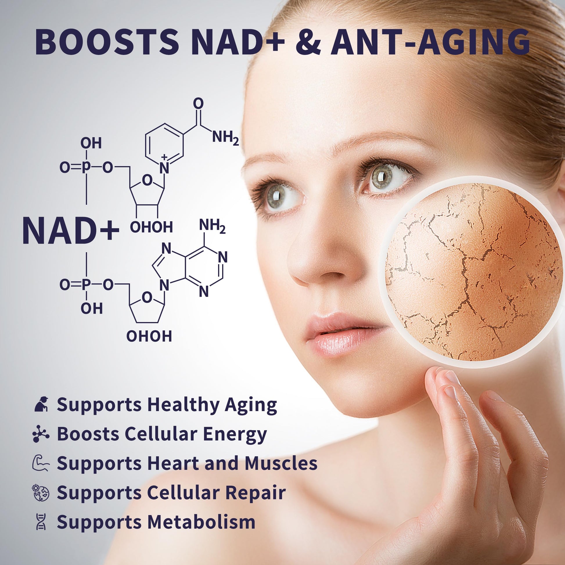 Women's NAD Liquid Supplement, Pure 500mg Liposomal NAD - Cell Regeneration，Energy Support, Vegan,Sugar Free，Additives Free Hudetex buy supplements canada