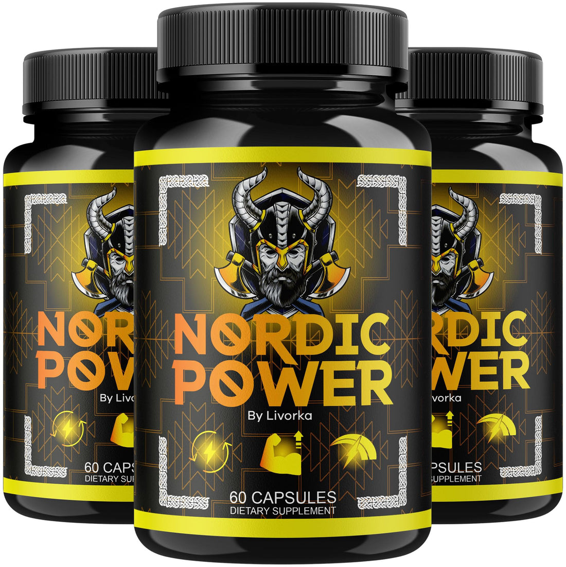 (3 Pack) Nordic Power Capsules - Official Nordic Power for Men, Advanced Formula Nordic Power Pills for Men, All Natural Premium Supplement Support Nordic Power Review, 180 Capsules for 3 Months LIVORKA buy supplements canada