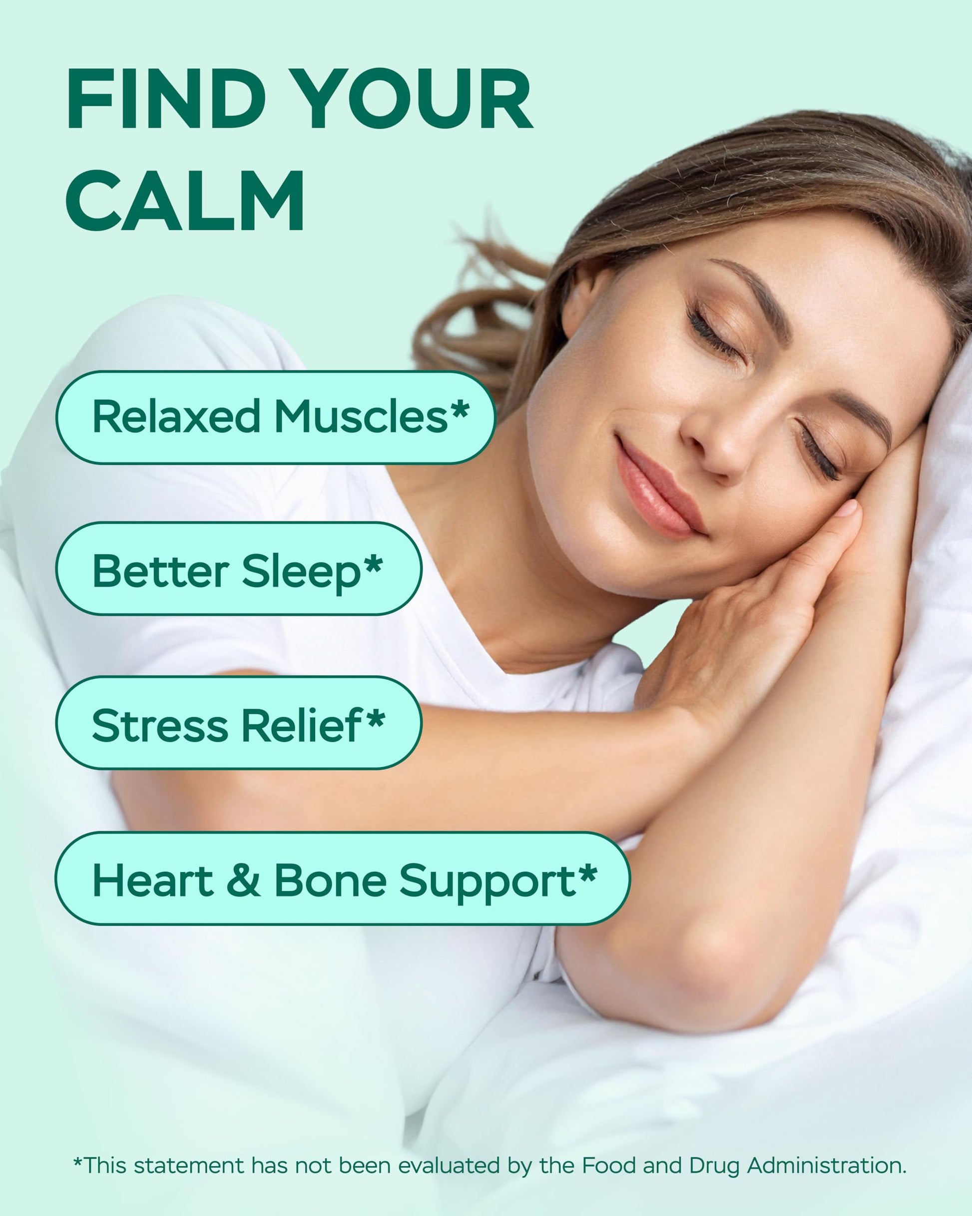 Magnesium Complex for Women – Magnesium for Sleep, Advanced 610mg with Glycinate, Citrate & Vitamin B6 for 3X Absorption + 5-HTP – Supports Sleep, Relaxation, Nerve, Muscle, Bone & Energy Health 4Well Products buy supplements canada