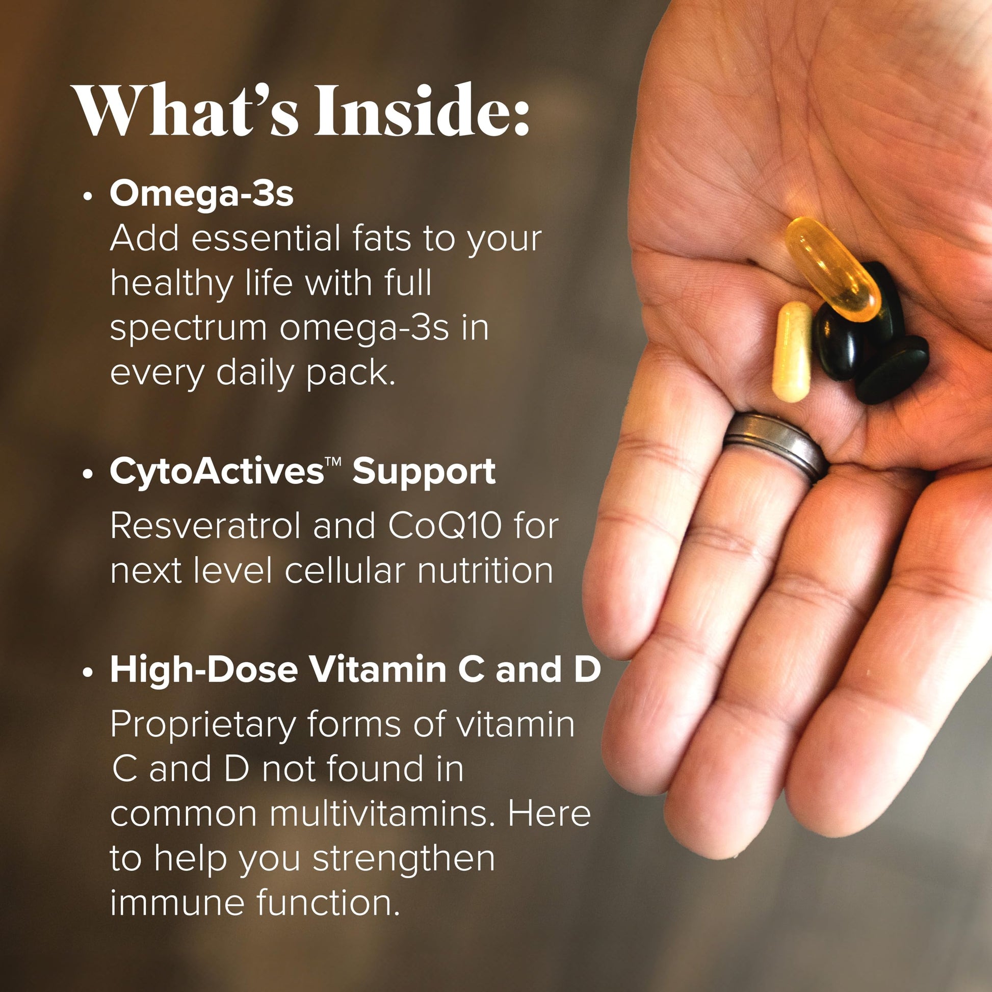 Complete Essentials™ Daily Pack for Men - Balanced Micronutrients for Optimal Women's Health & Performance - Antioxidants to Fight Oxidative Stress - Convenient Individual Packs - 30-Day Supply Isagenix buy supplements canada