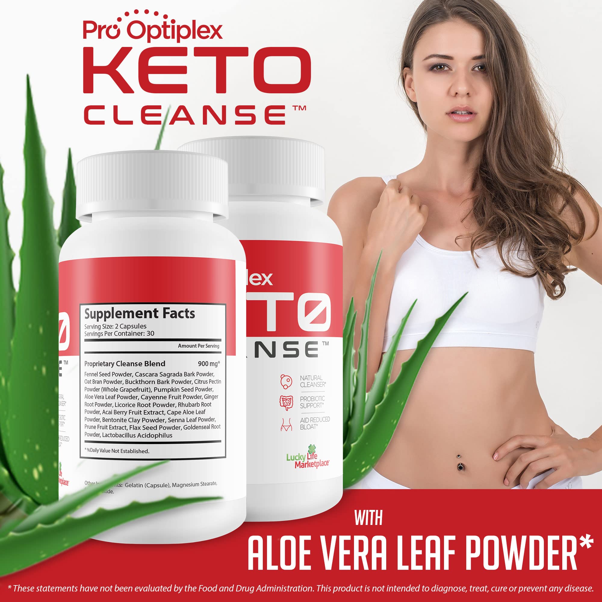 Pro Optiplex Keto Cleanse - Cleanse & Detox Naturally - Herbal Keto Cleanse with Probiotic healthsupps.co.uk buy supplements canada