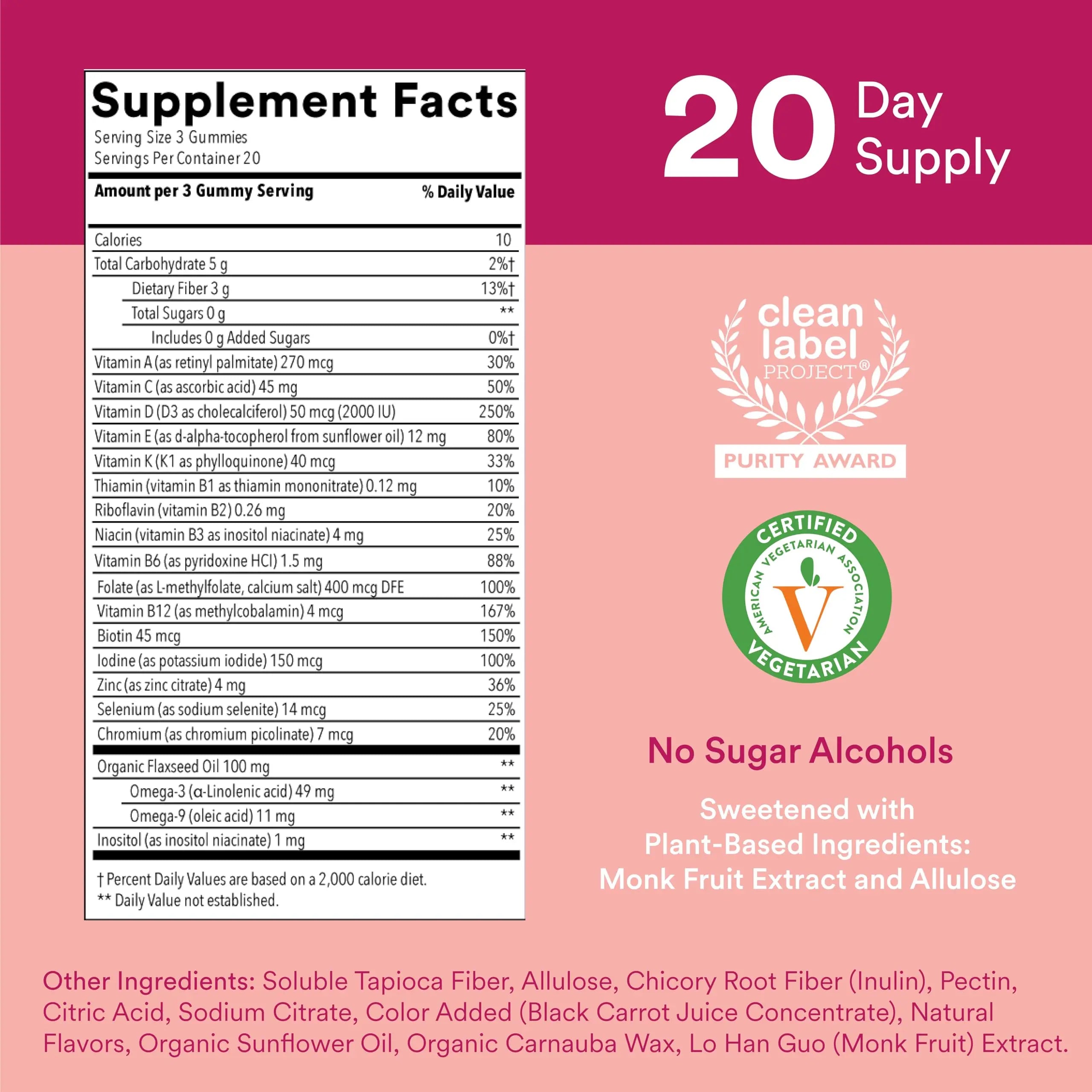SmartyPants Kids Multivitamin Gummies 120 Count and Women's Multivitamin Gummies 60 Count Bundle SmartyPants buy supplements canada