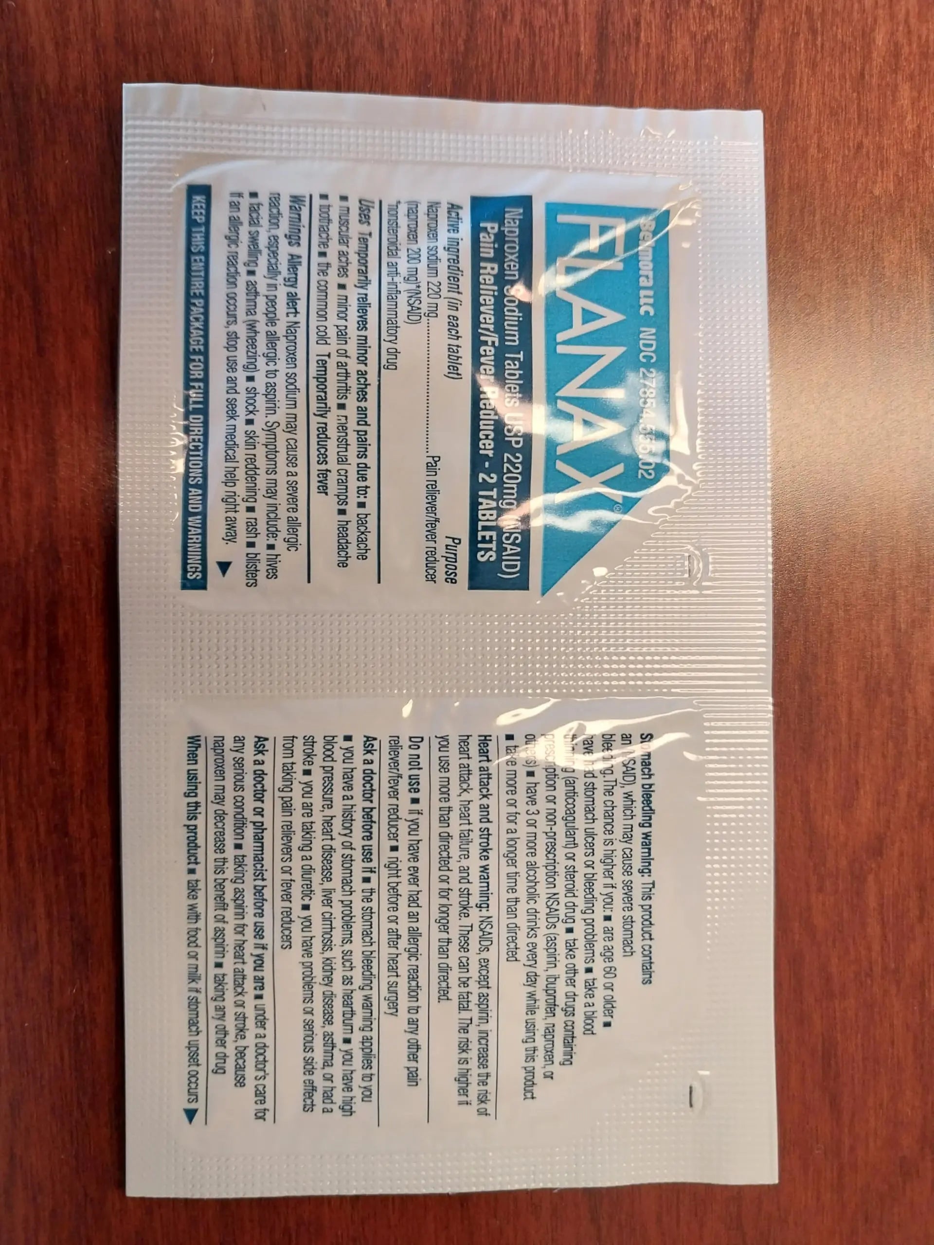 Flanax Pain Reliever Tablets 2ct Retail Dispenser Flanax buy supplements canada