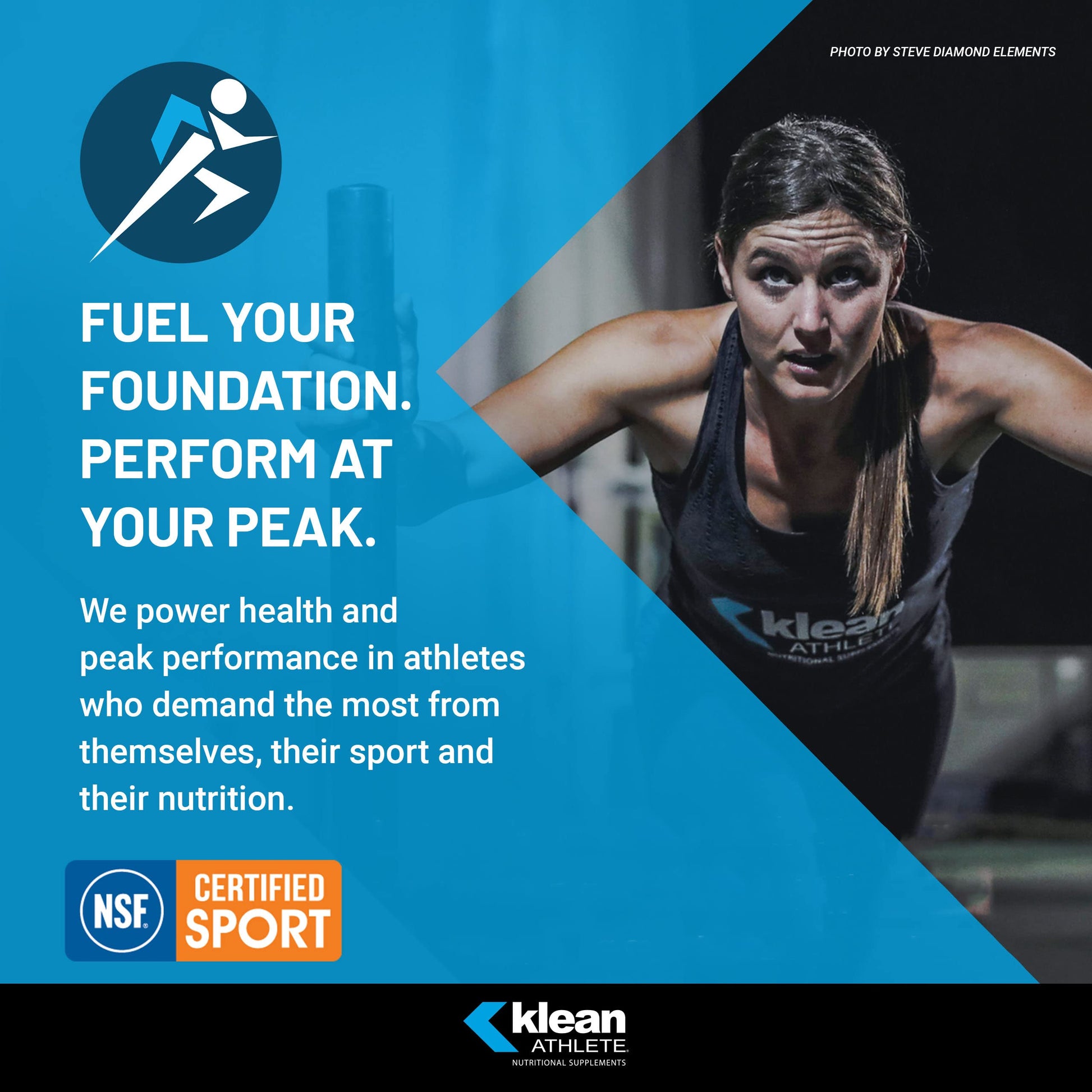 Klean Athlete Klean Sport Pack - Contains Magnesium Glycinate, Vitamin D & Omega-3 - Supports Muscle, Joint & Immune Health - NSF Certified - Daily Nutritional Supplement for Athletes - 30 Packets Klean Athlete buy supplements canada