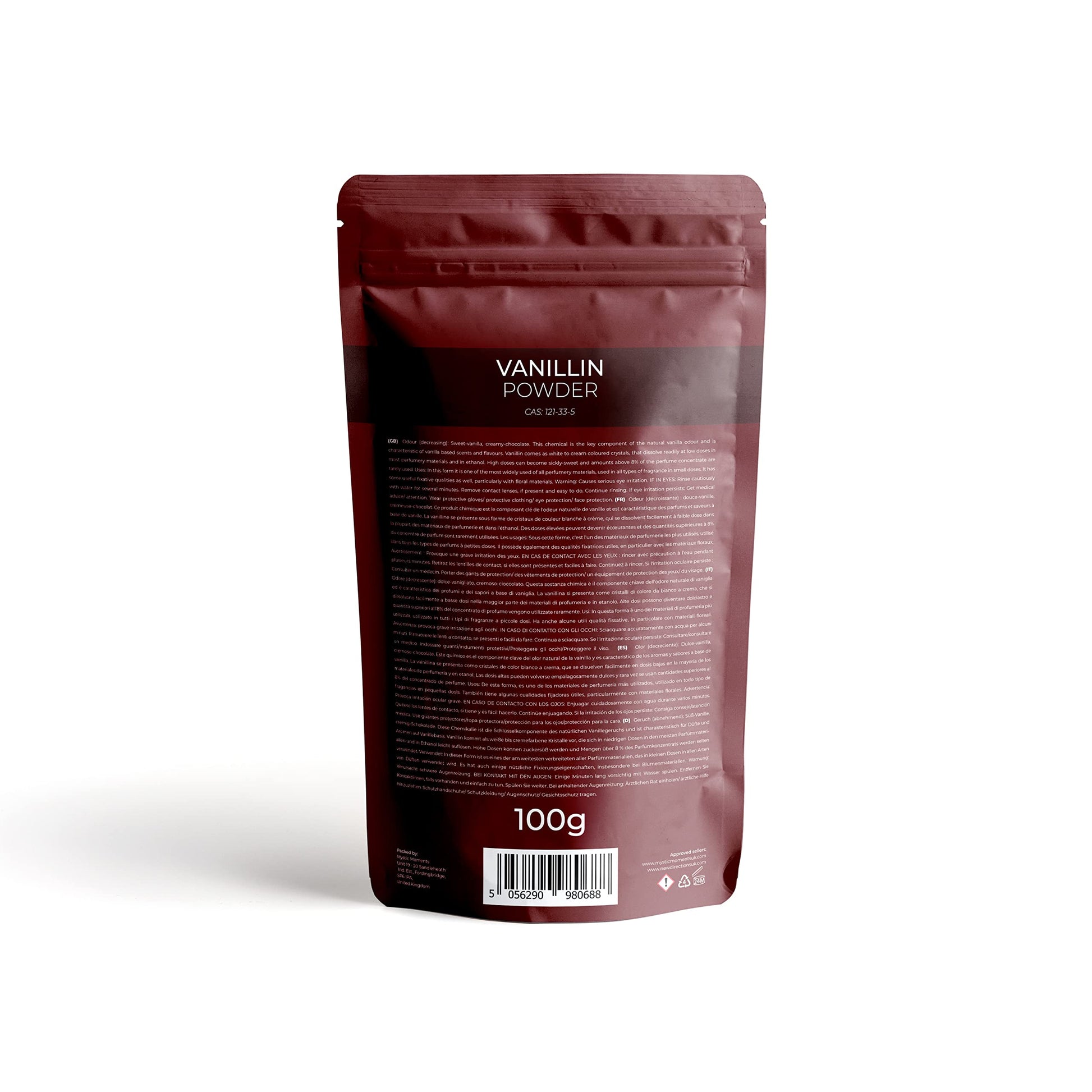 Mystic Moments | Vanillin - 100g Mystic Moments buy supplements canada
