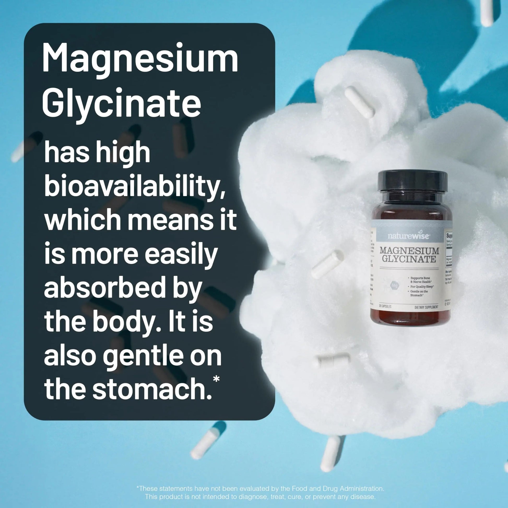 NatureWise [1] Multivitamin for Men - Non-GMO - 90 Capsules[45-Day Supply] + [1] Magnesium Glycinate 625mg - Chelated Magnesium - 30 Capsules[30-Day Supply] NatureWise buy supplements canada