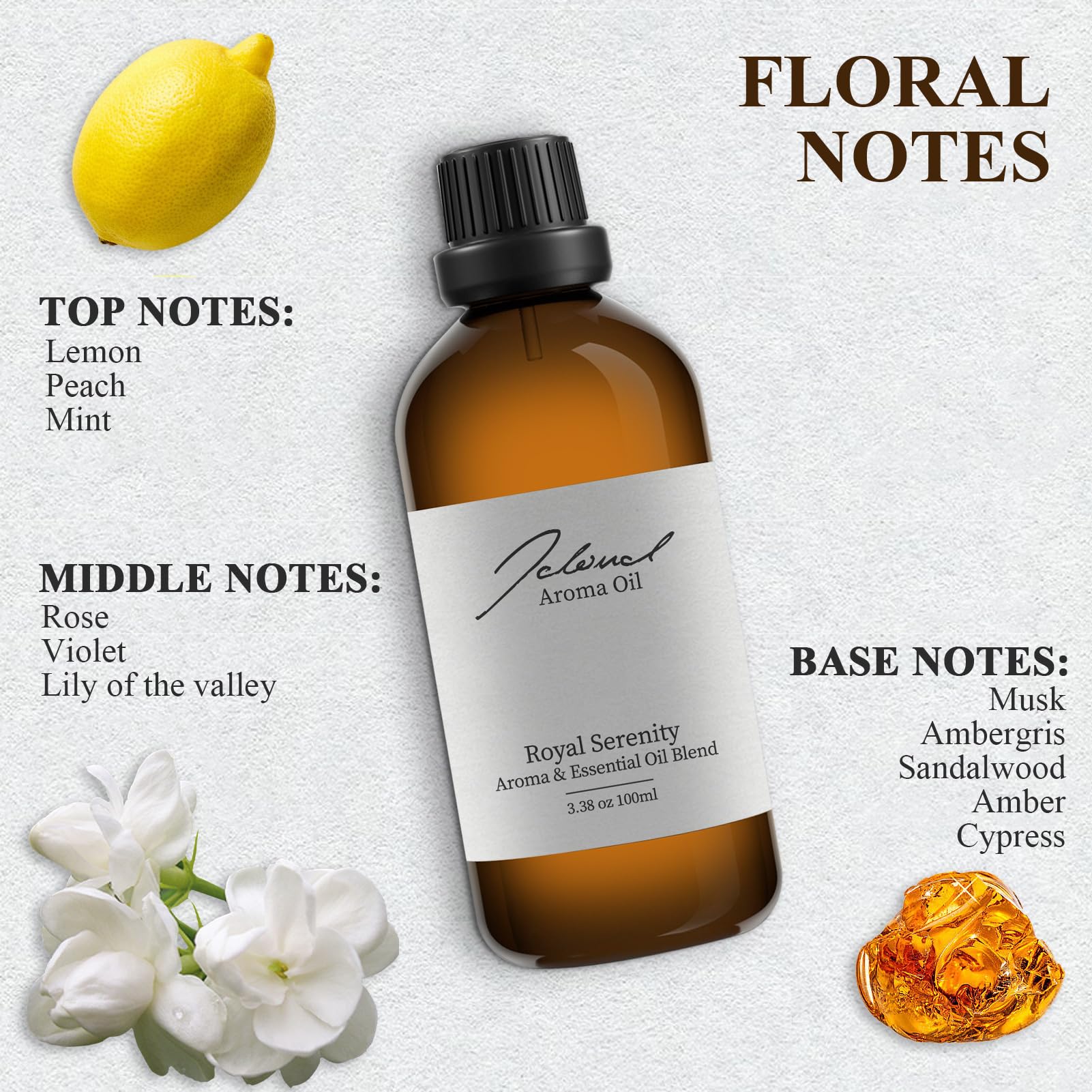 JCLOUD Royal Serenity Essential Oil Inspired by Ritz-Carlton Hotel | Hotel Collection - Pure Aromatherapy JCLOUD buy supplements canada