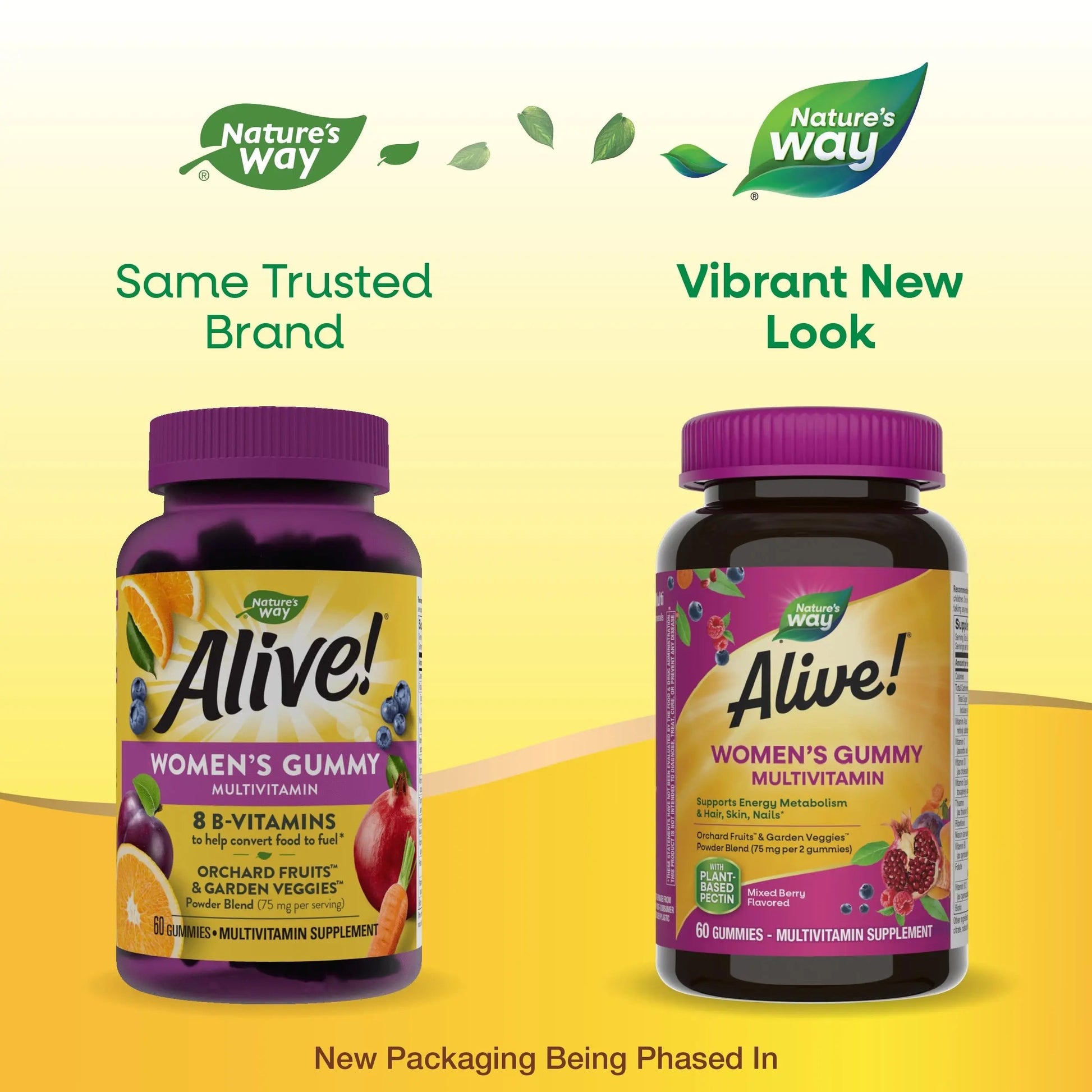 Nature's Way Alive! Women’s Gummy Multivitamin, 16 Vitamins & Minerals, Energy Metabolism*, Hair Skin & Nails Nature's Way buy supplements canada