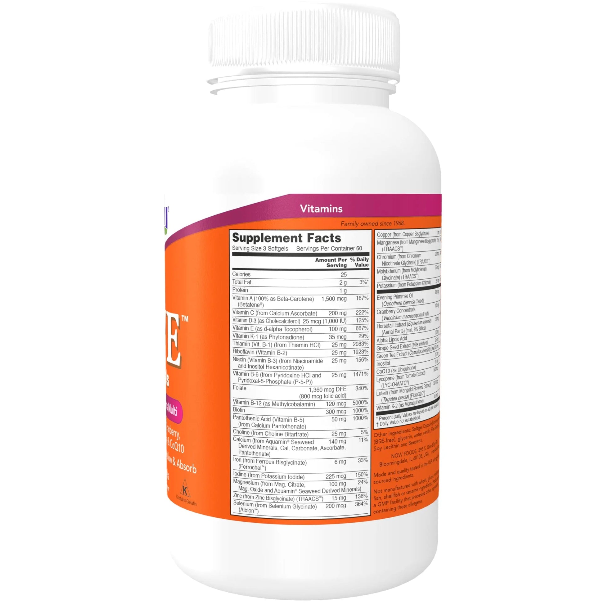 NOW Foods - Eve Superior Women's Multi - 180 Softgels NOW Foods buy supplements canada