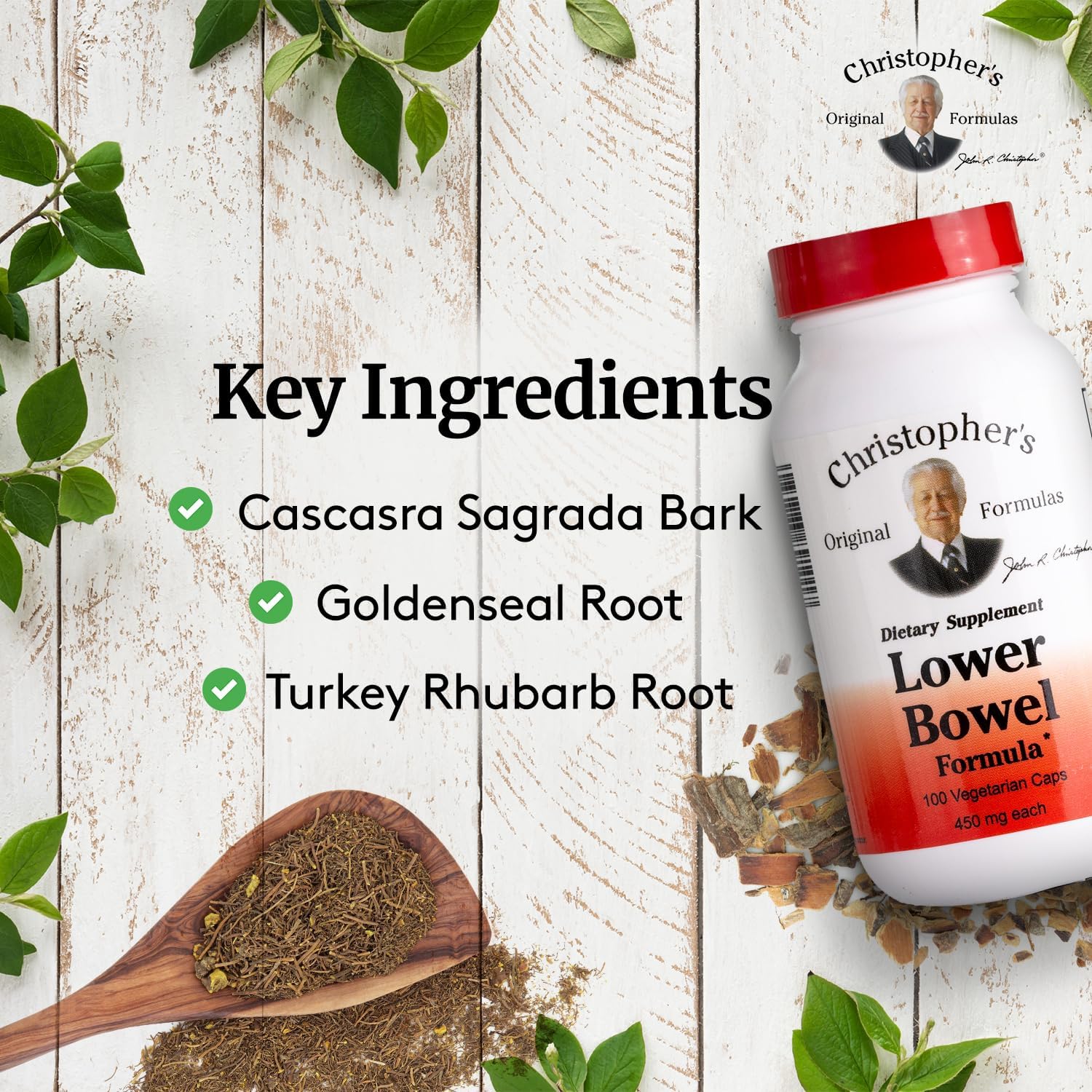 Christopher's Original Formulas Lower Bowel Formula 100 Vcaps Christopher's Original Formulas buy supplements canada