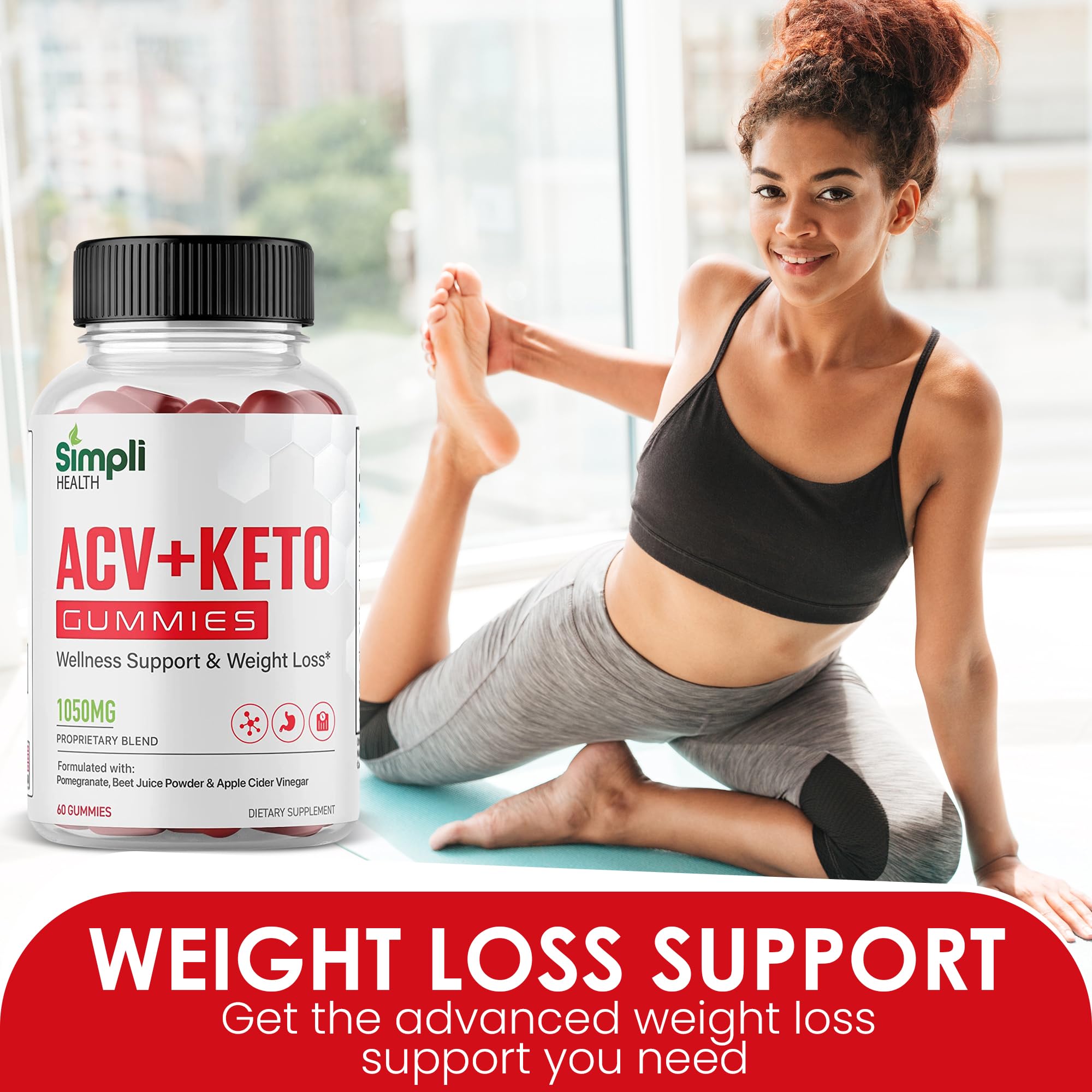 Nutrocell Simpli Health ACV Ketos Gummies Keto Apple Cider Vinegar 1050mg, Simplihealth Nutrocell buy supplements canada