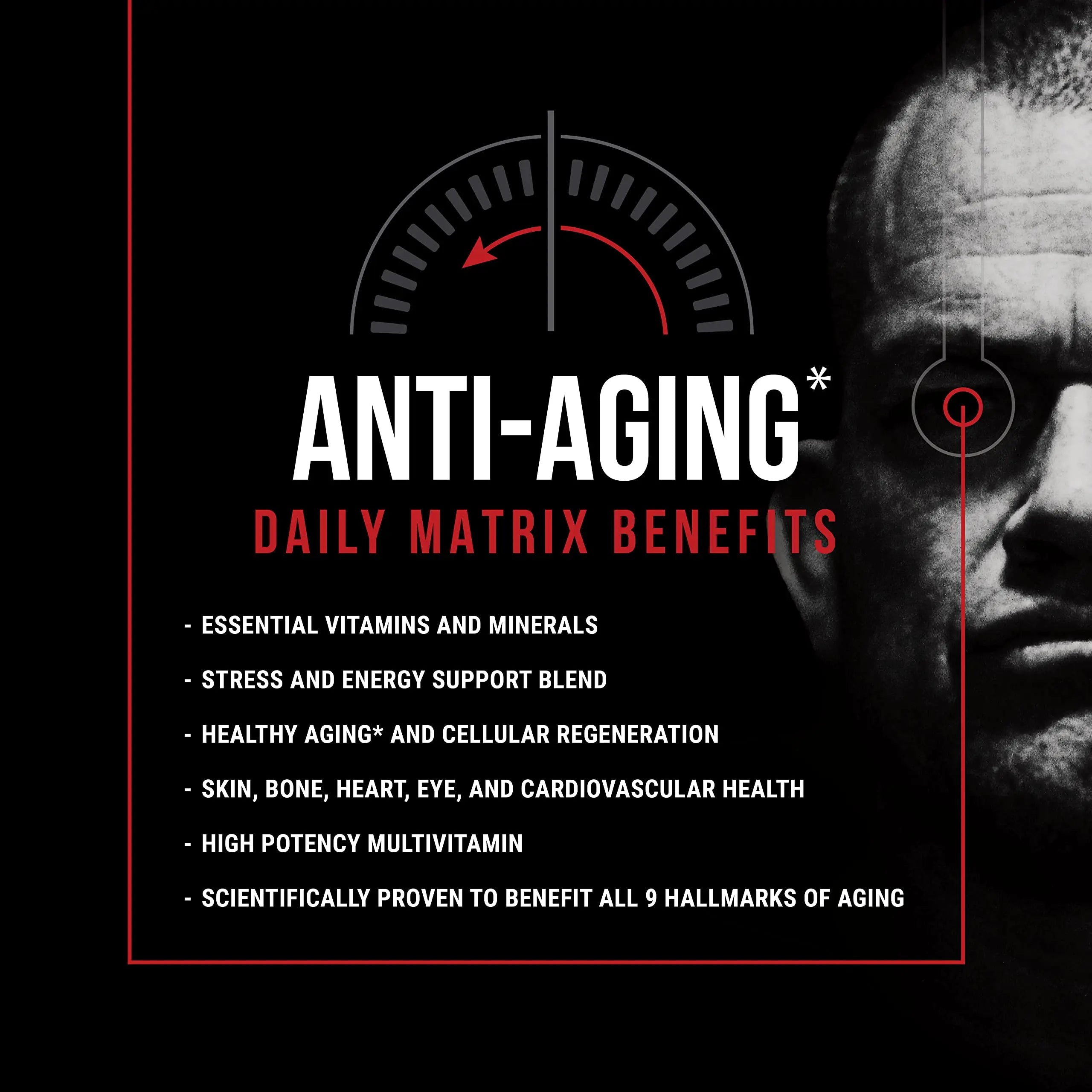 Jocko Fuel TIME WAR - Multivitamin for Men & Women. NAD Supplement for Healthy Aging, Heart, Bone, & Eye Health. Essential Vitamins and Minerals Jocko Fuel buy supplements canada