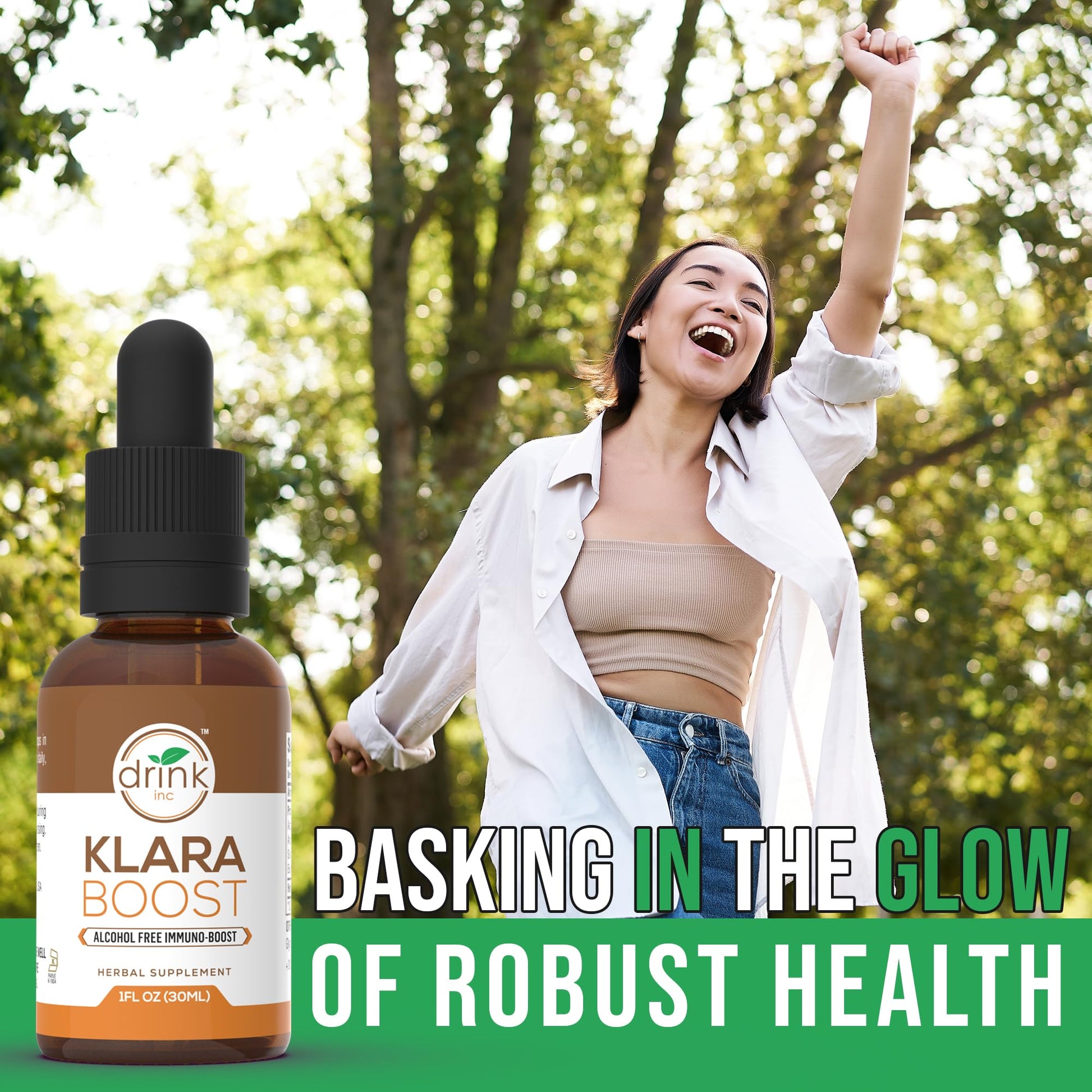 Drink Inc Klara Boost Alcohol Free Immuno-Boost | 30ML Herbal Supplement Drink Inc buy supplements canada