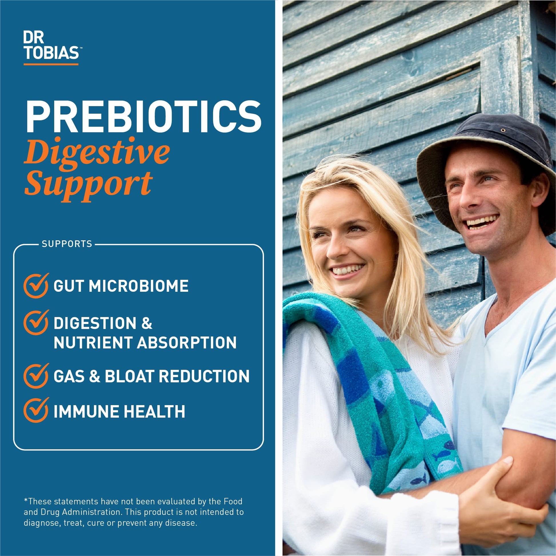 Dr. Tobias Prebiotics, Supports Digestion & Gut Health, Feed Good Probiotic Bacteria Dr. Tobias buy supplements canada