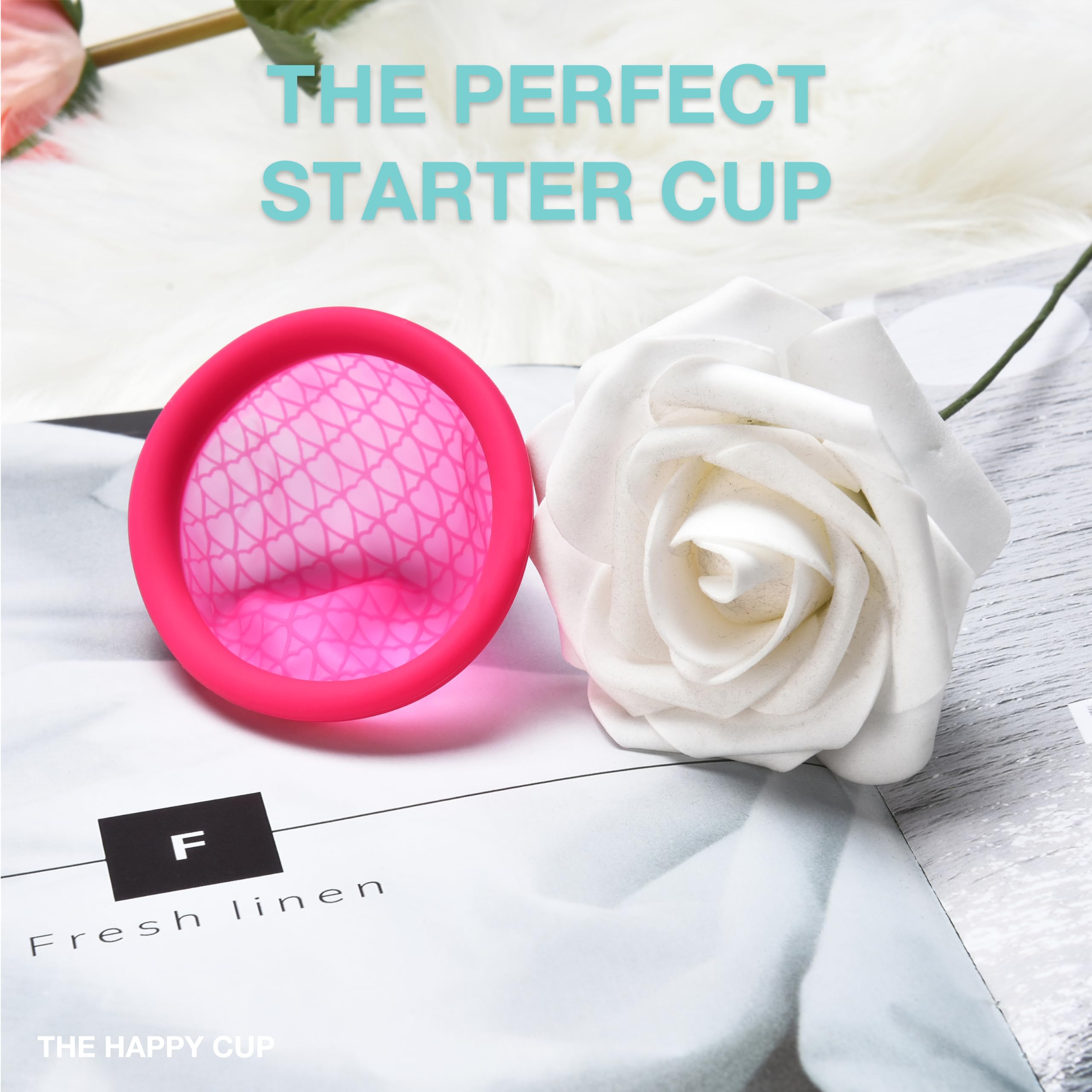 Hawwwy Reusable Menstrual Cup - Washable Period Cup with Flat-fold Compact Design HAWWWY buy supplements canada