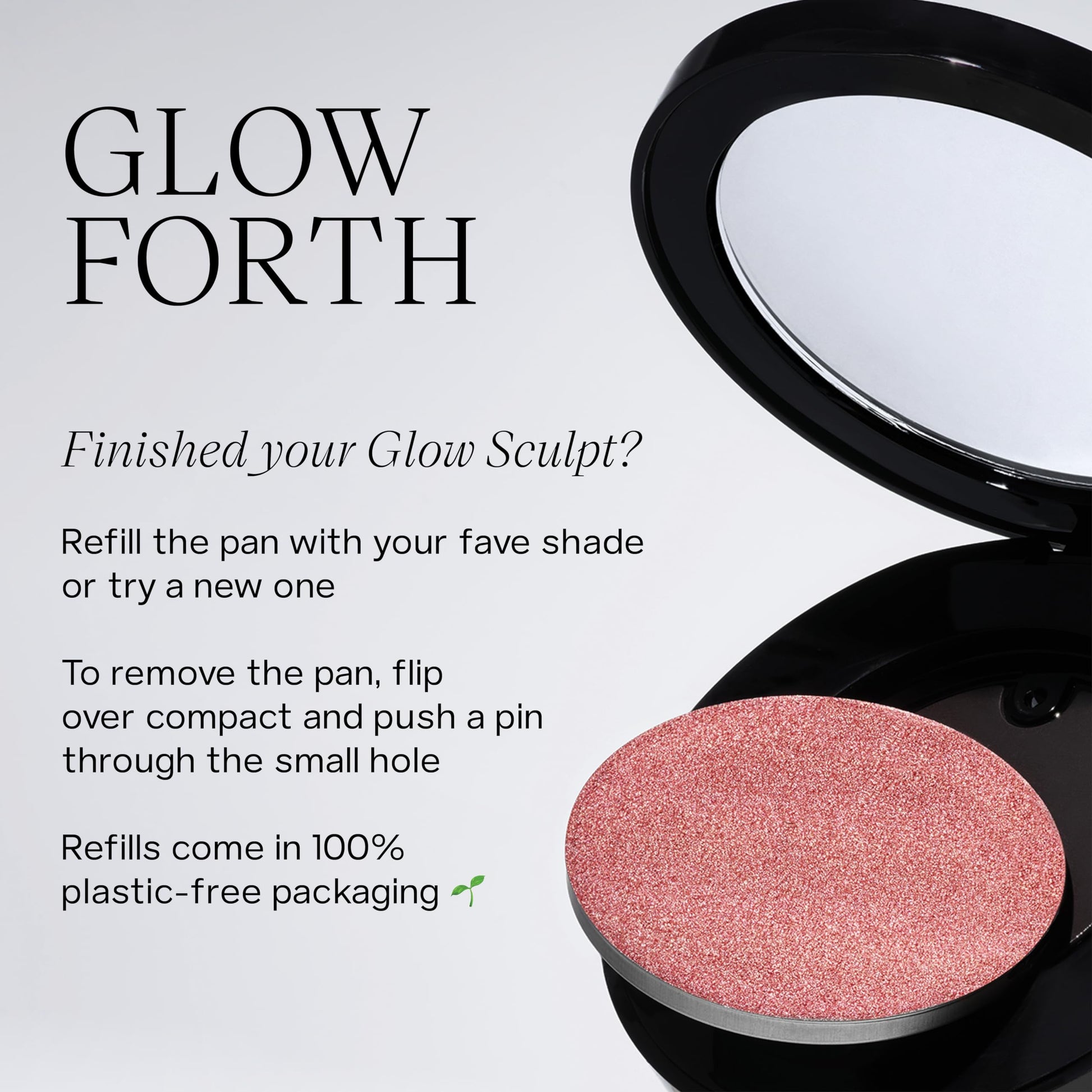 Saie Glow Sculpt Multi-Use Highlighter + Cream Blush - Lightweight Highlighter Makeup with Hyaluronic Acid + Micropearl for Radiant, Glowing Skin - Mauveglow (.02 oz) Saie buy supplements canada