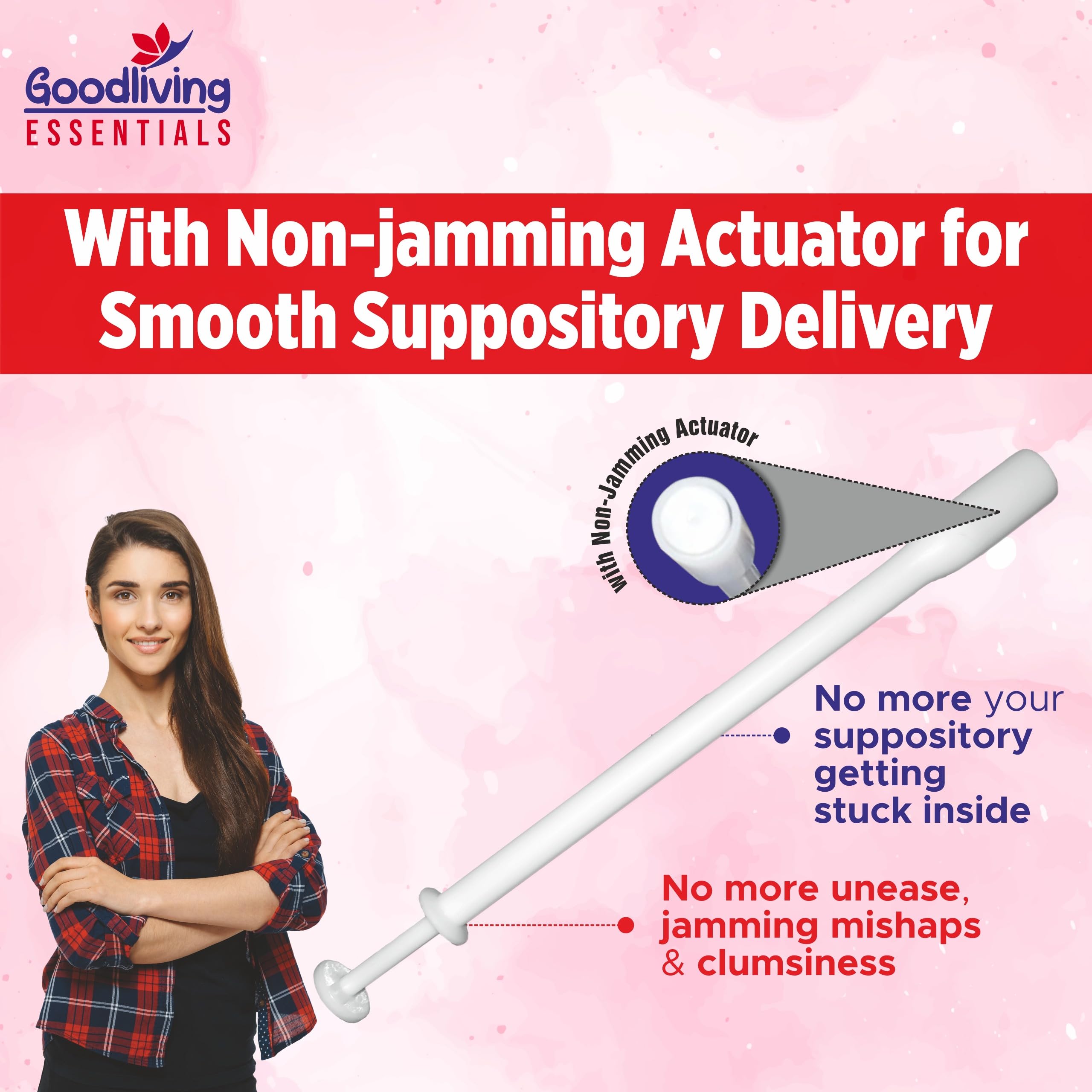 Suppository Applicators Mega Pack 30 Count Hygienic Inserter | Fits Suppositories Without Getting Stuck Inside With Our Innovative Pusher | Soft Tip, Smooth & Pain-Free Suppository Insertion Tool Goodliving Essentials buy supplements canada