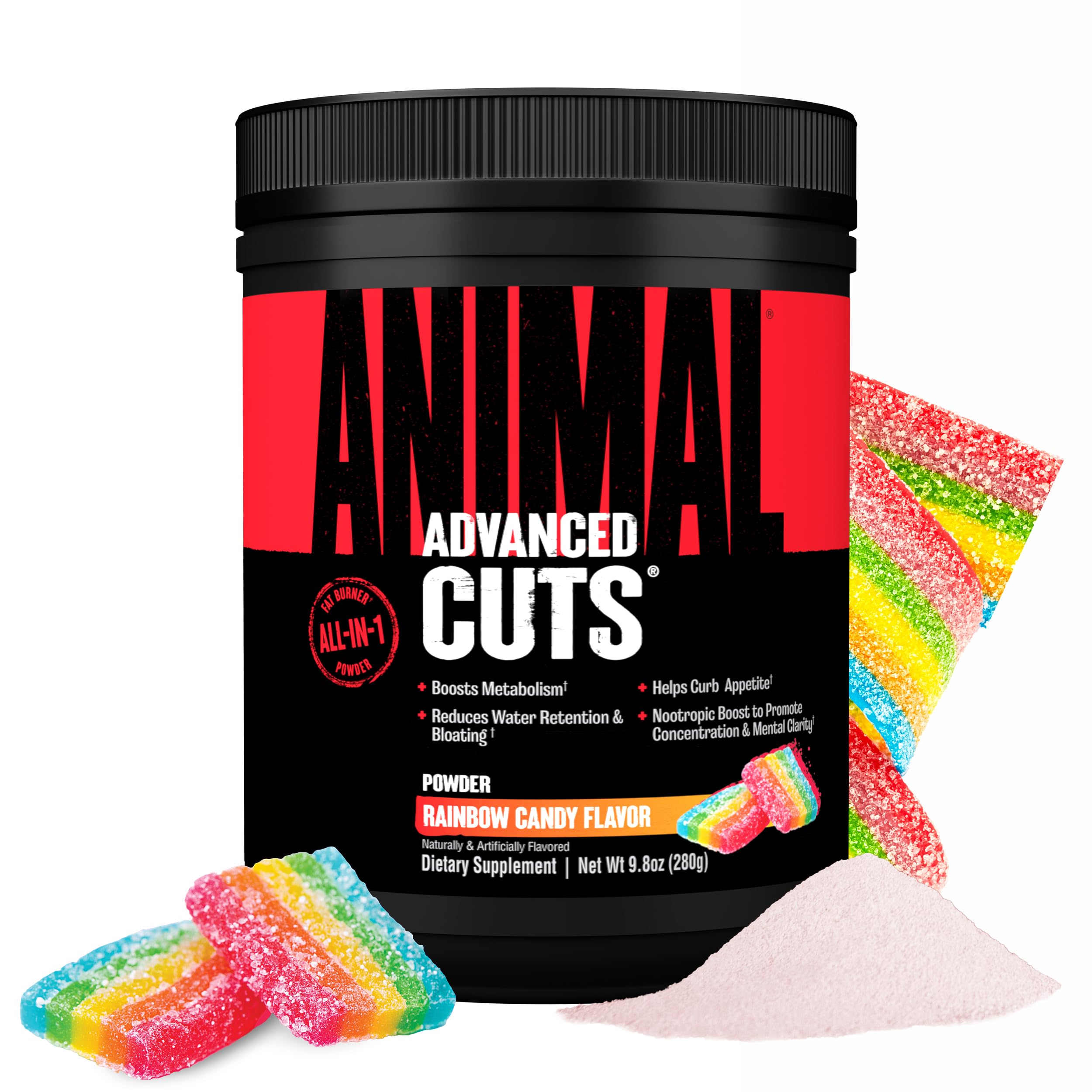 Animal Cuts Thermogenic Fat Burner Powder - Weight Loss for Women and Men for Metabolism, Energy, Focus, and Nootropic Brain Support with Ketones Appetite Suppressant Animal buy supplements canada